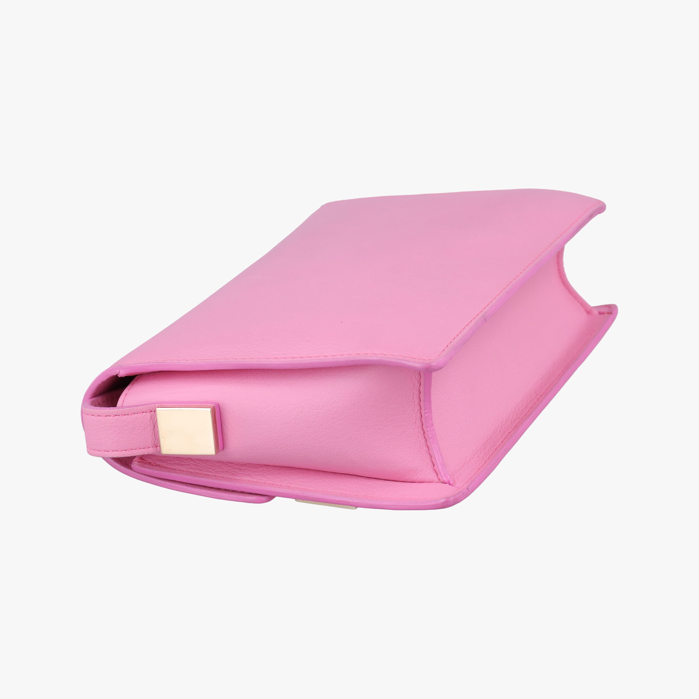 Secondhand Delvaux Madame Pink Leather×Sparkle Leather  shoulderbag | stylenewstar