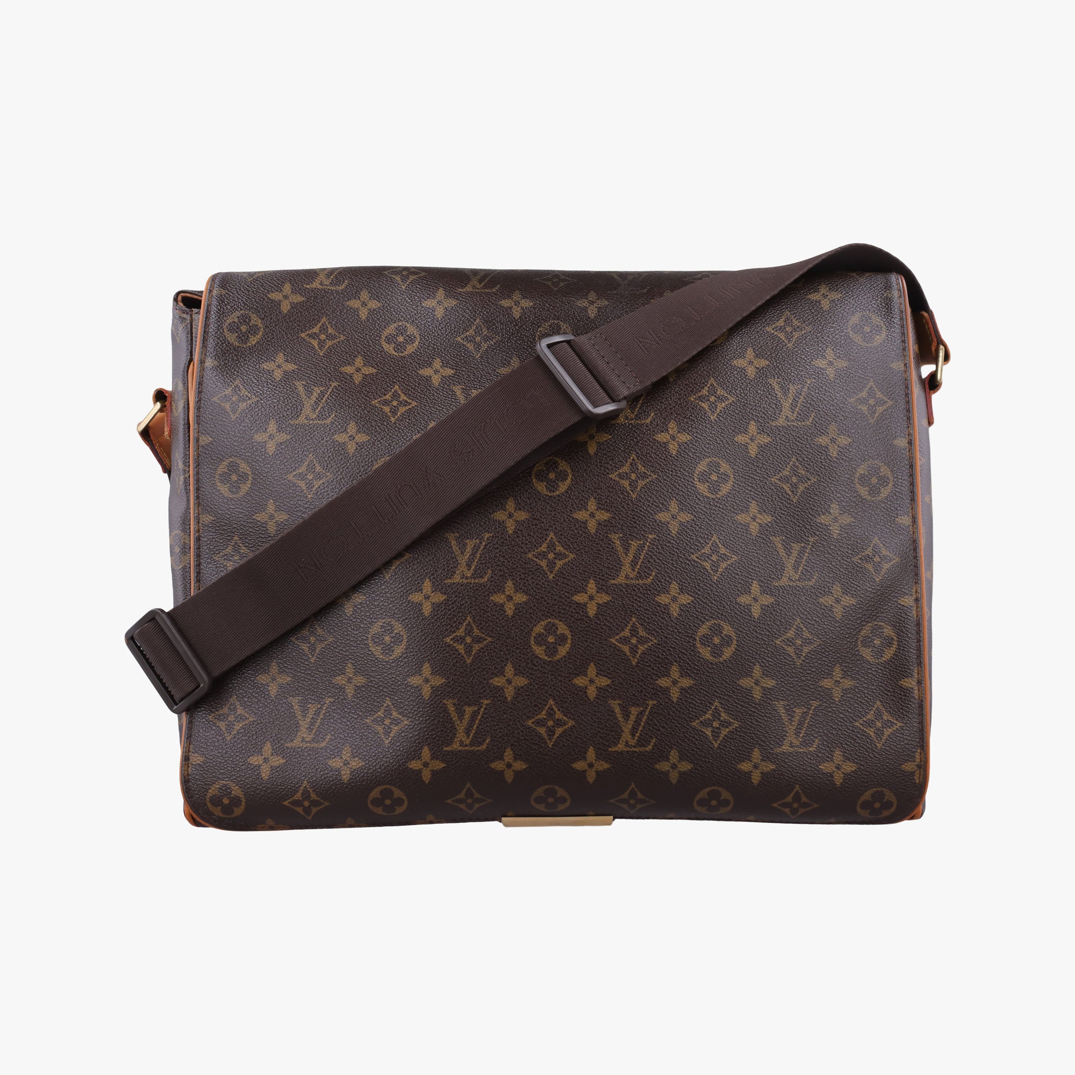 Pre-owned Louis Vuitton ABBESSES brown Monogram Canvas M45257 shoulderbag | stylenewstar