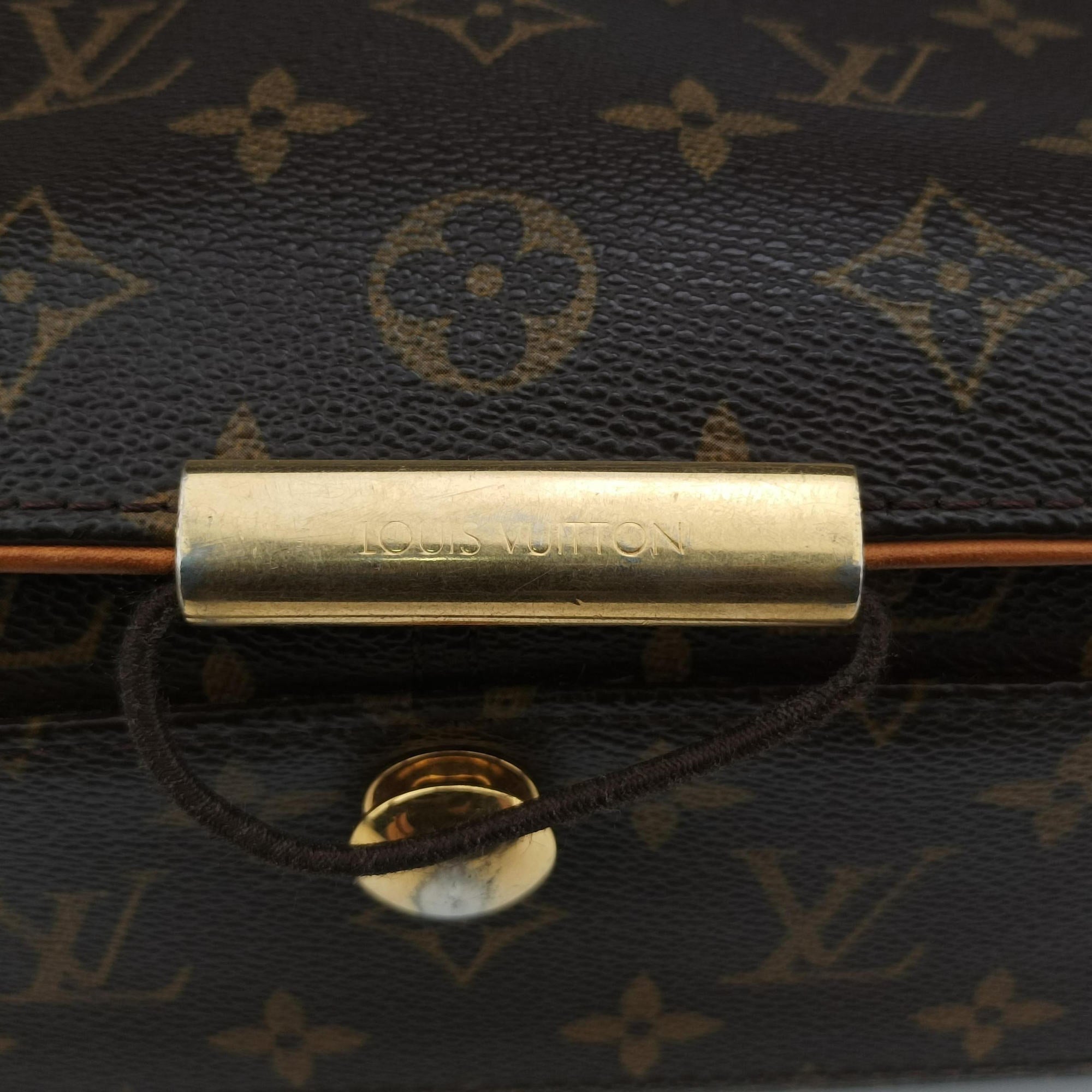 Pre-owned Louis Vuitton ABBESSES brown Monogram Canvas M45257 shoulderbag | stylenewstar
