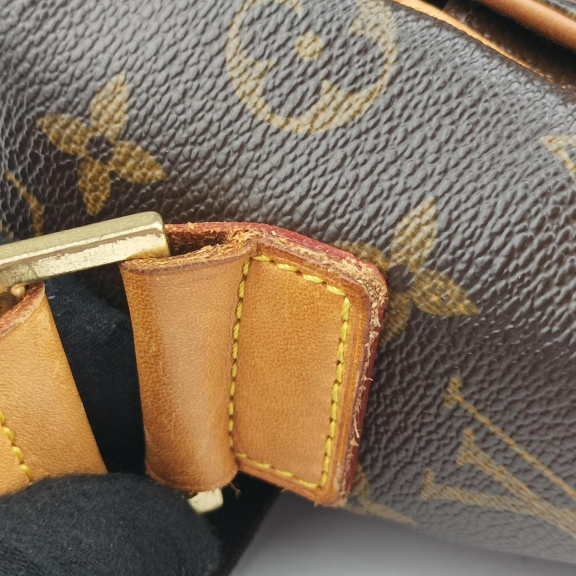 Pre-owned Louis Vuitton ABBESSES brown Monogram Canvas M45257 shoulderbag | stylenewstar