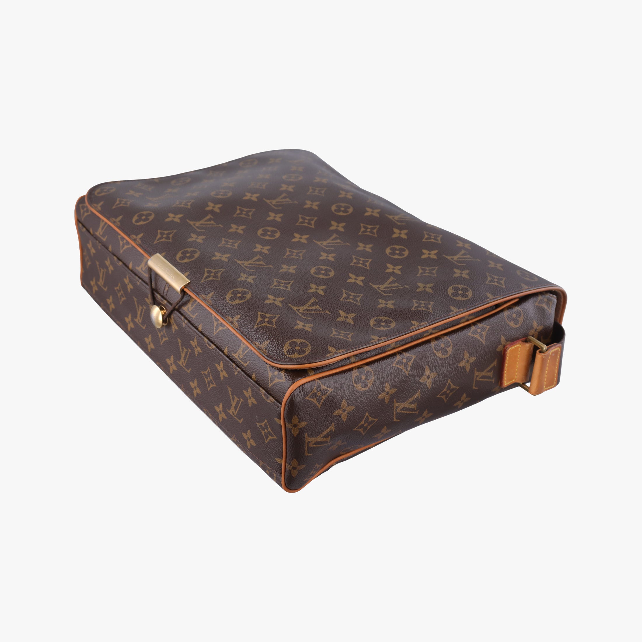 Pre-owned Louis Vuitton ABBESSES brown Monogram Canvas M45257 shoulderbag | stylenewstar