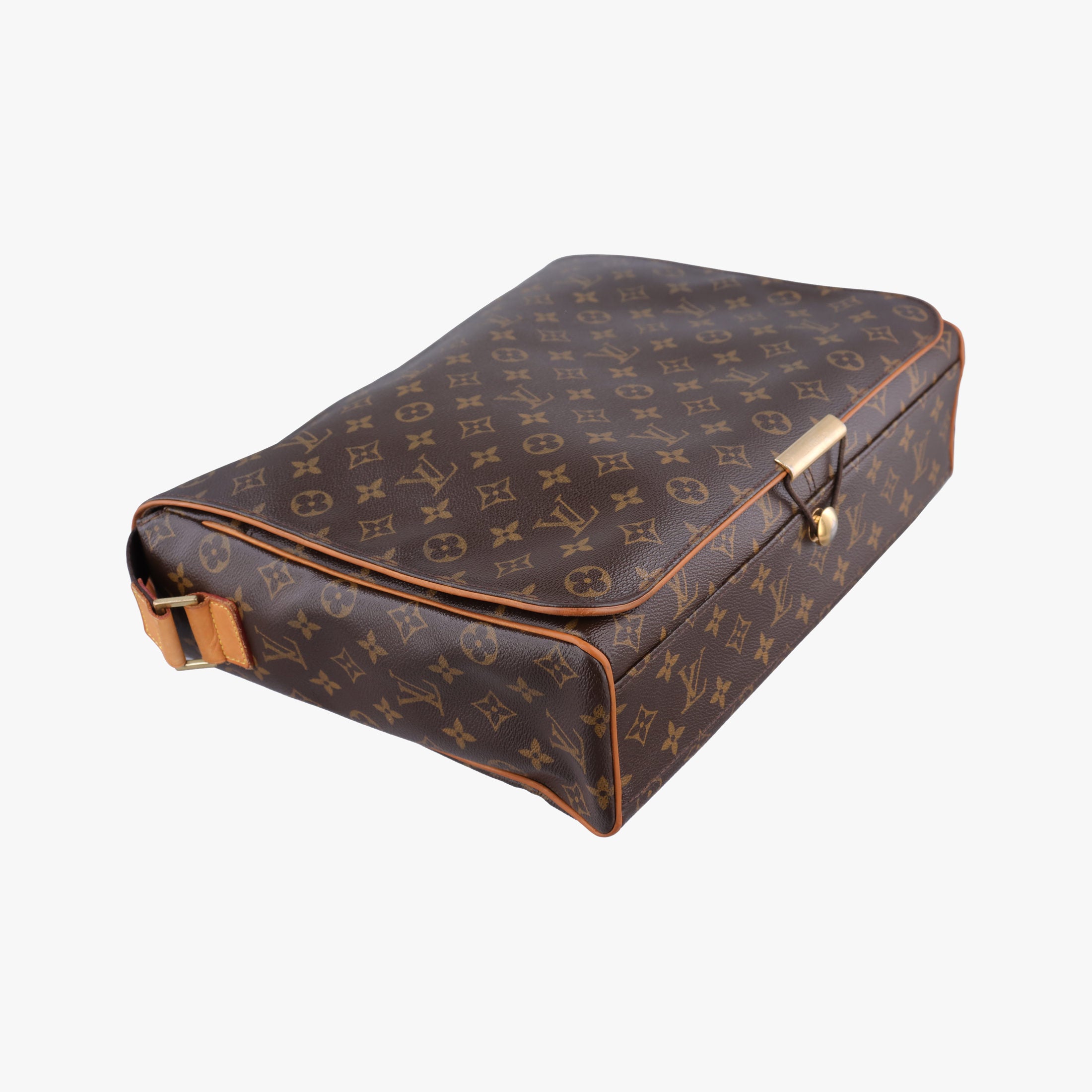 Pre-owned Louis Vuitton ABBESSES brown Monogram Canvas M45257 shoulderbag | stylenewstar