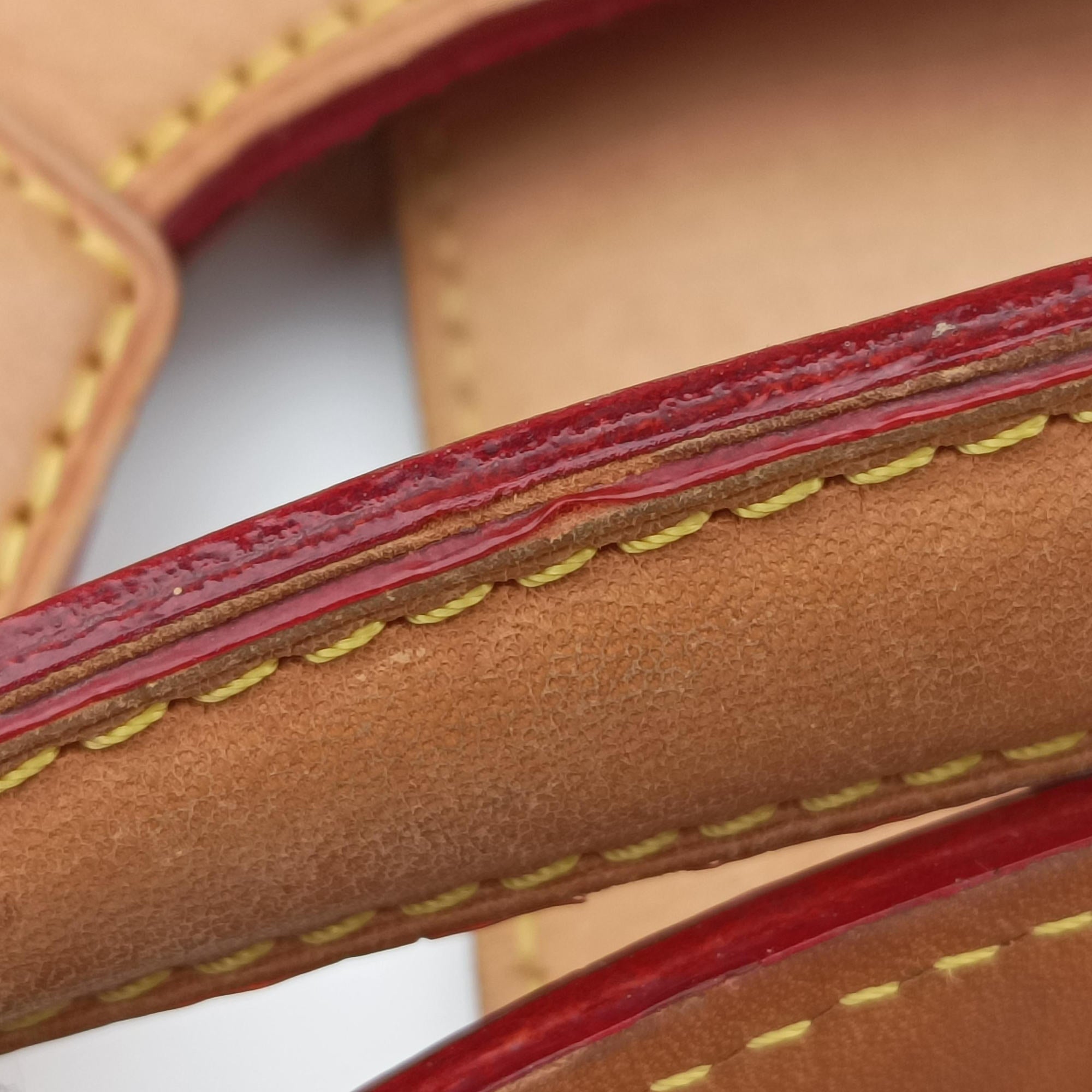 Secondhand Louis Vuitton URSULA white Monogram Multicolor M40123 handbag | stylenewstar