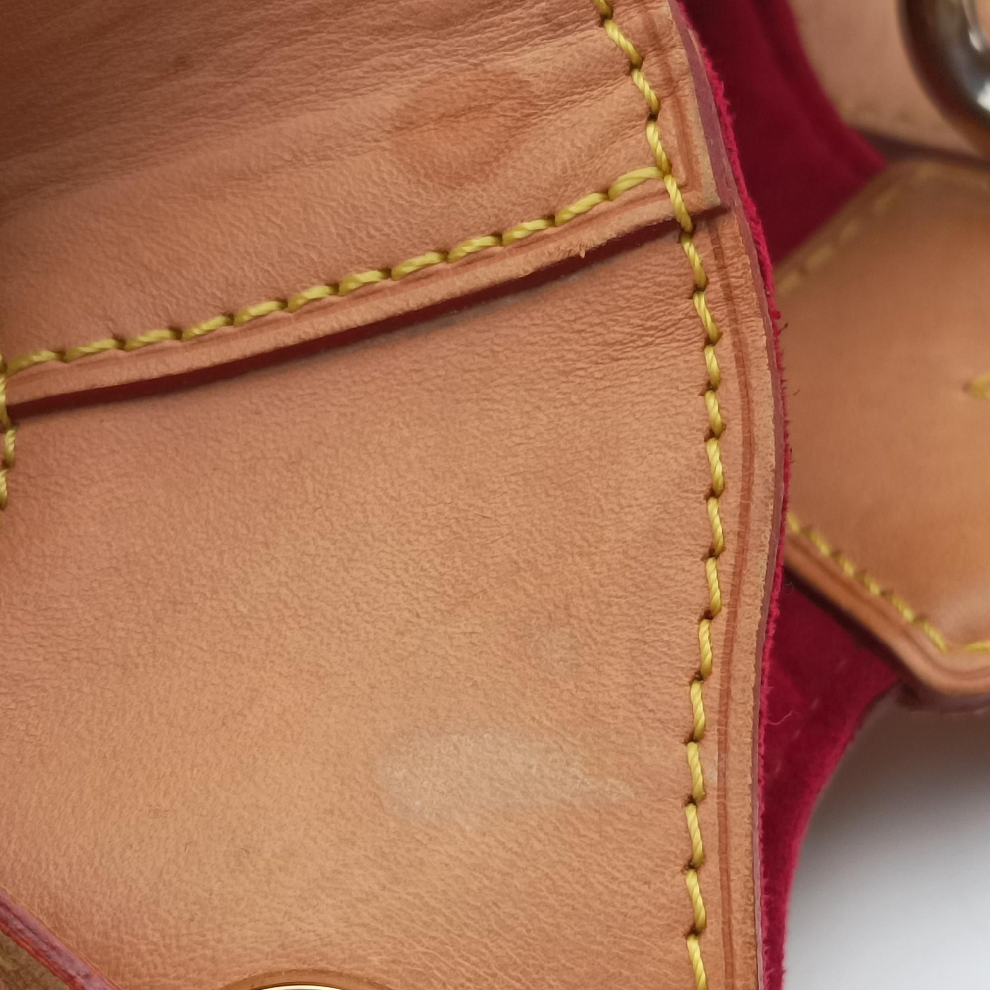 Secondhand Louis Vuitton URSULA white Monogram Multicolor M40123 handbag | stylenewstar