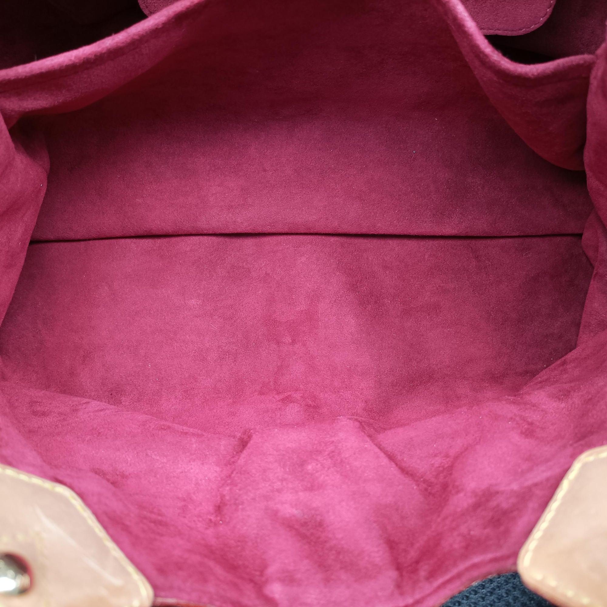 Secondhand Louis Vuitton URSULA white Monogram Multicolor M40123 handbag | stylenewstar