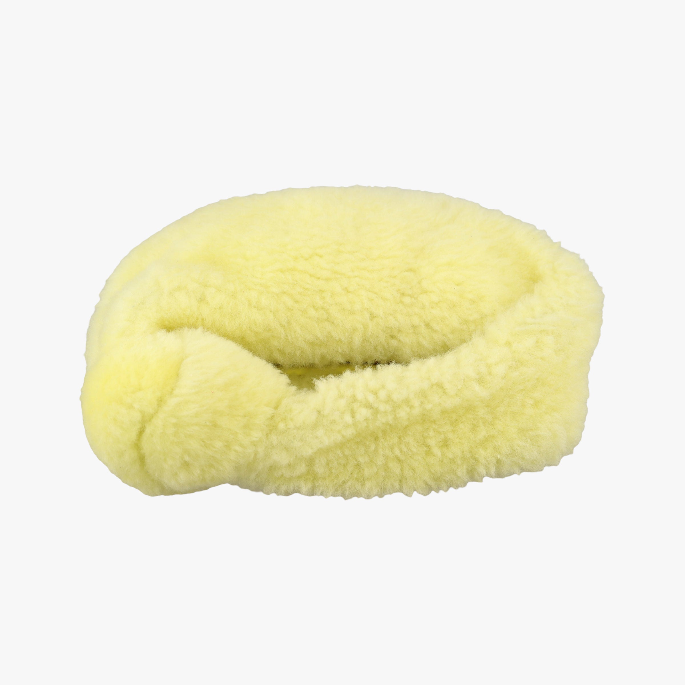 Pre-owned Bottega Veneta The Jodie Yellow Fur  handbag | stylenewstar