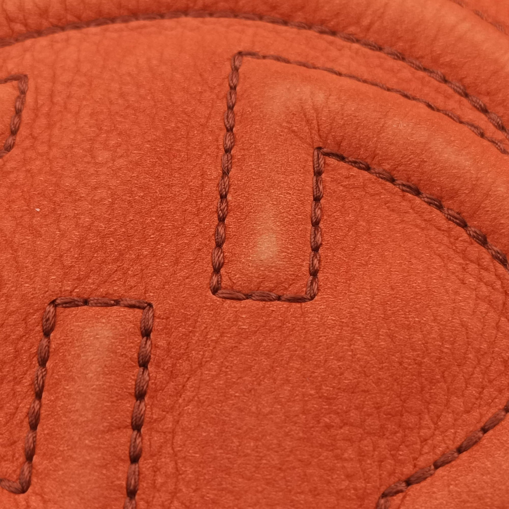 Secondhand Gucci Soho Orange Suede 353965 shoulderbag | stylenewstar