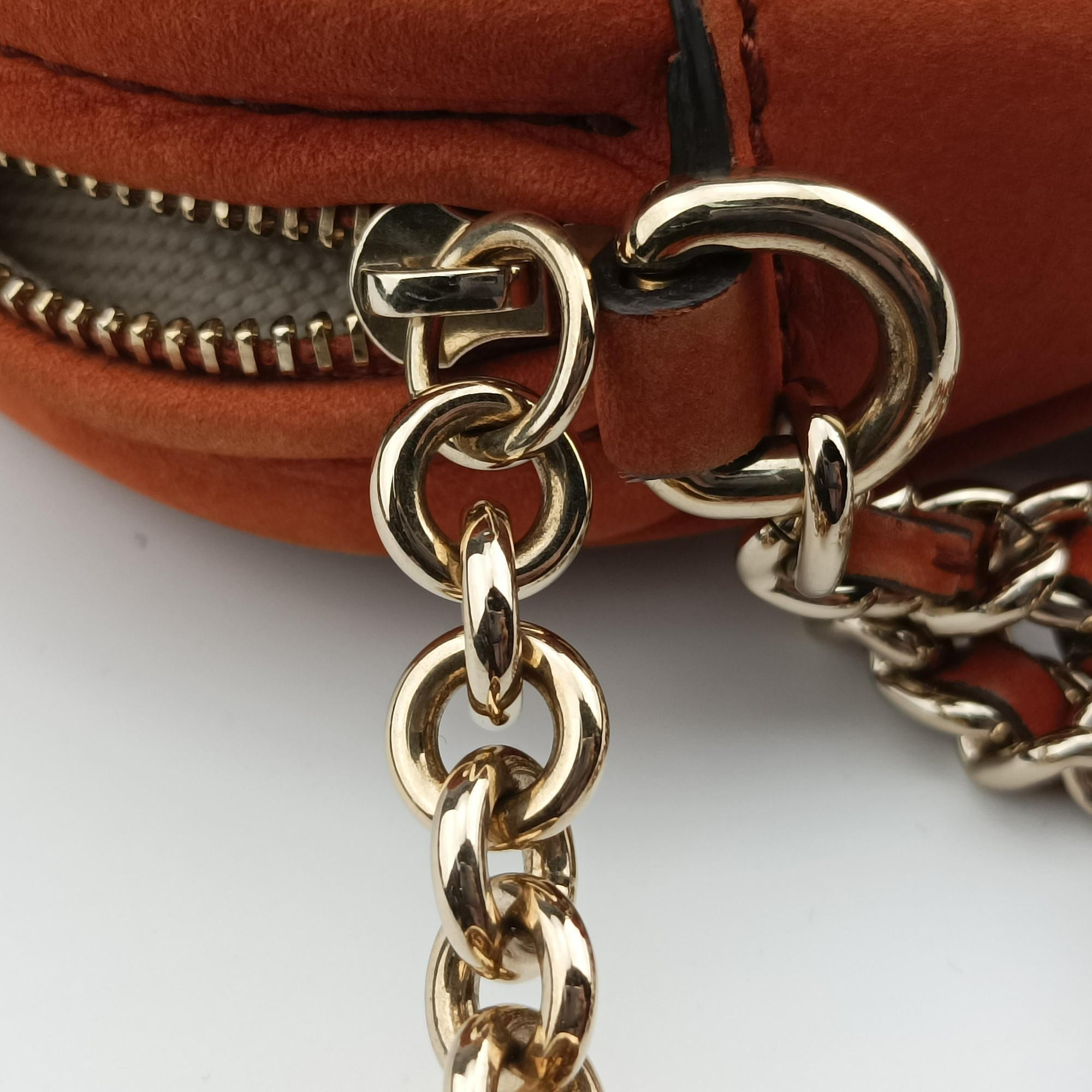 Secondhand Gucci Soho Orange Suede 353965 shoulderbag | stylenewstar