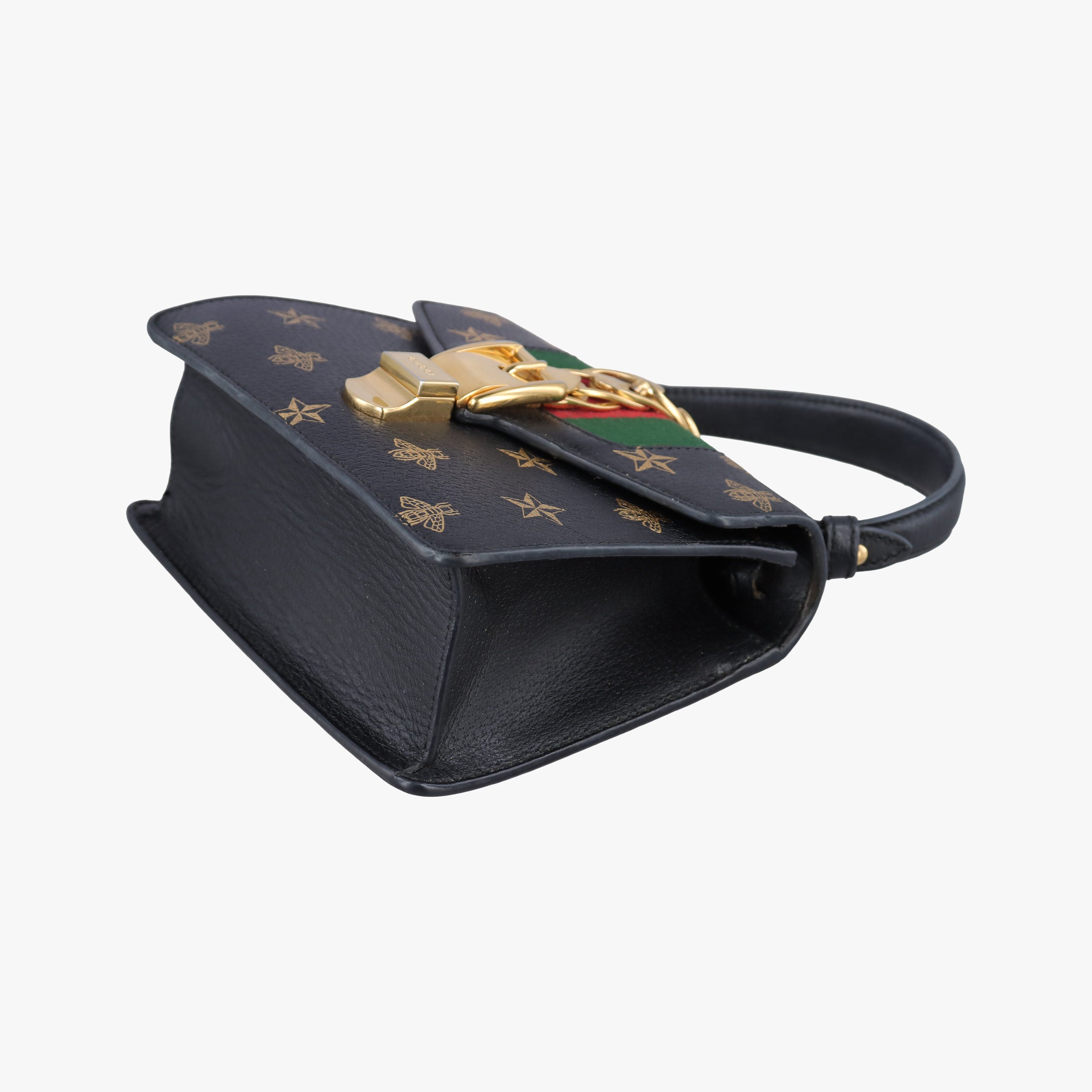 Secondhand Gucci Sylvie Black Leather 470270 shoulderbag | stylenewstar