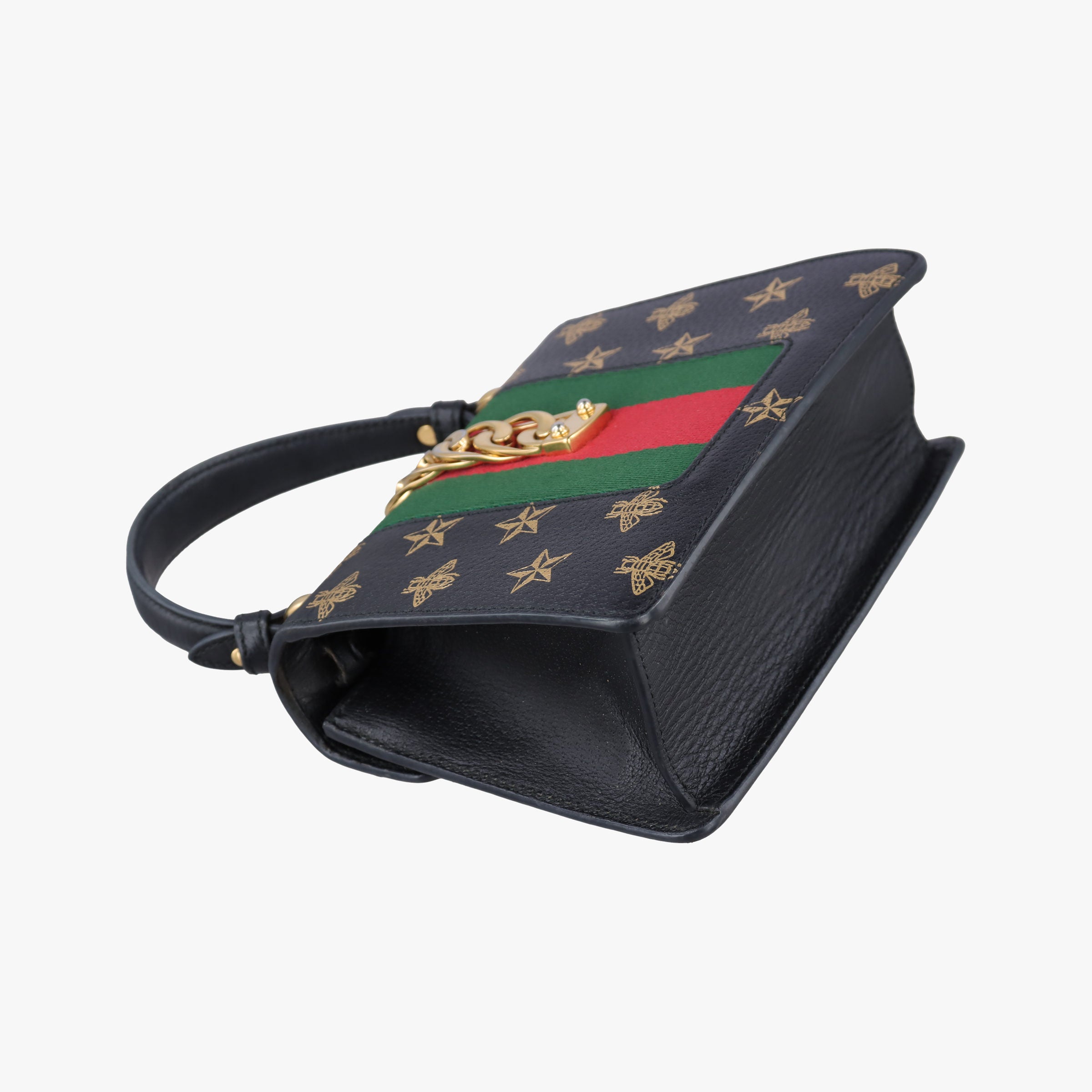 Secondhand Gucci Sylvie Black Leather 470270 shoulderbag | stylenewstar