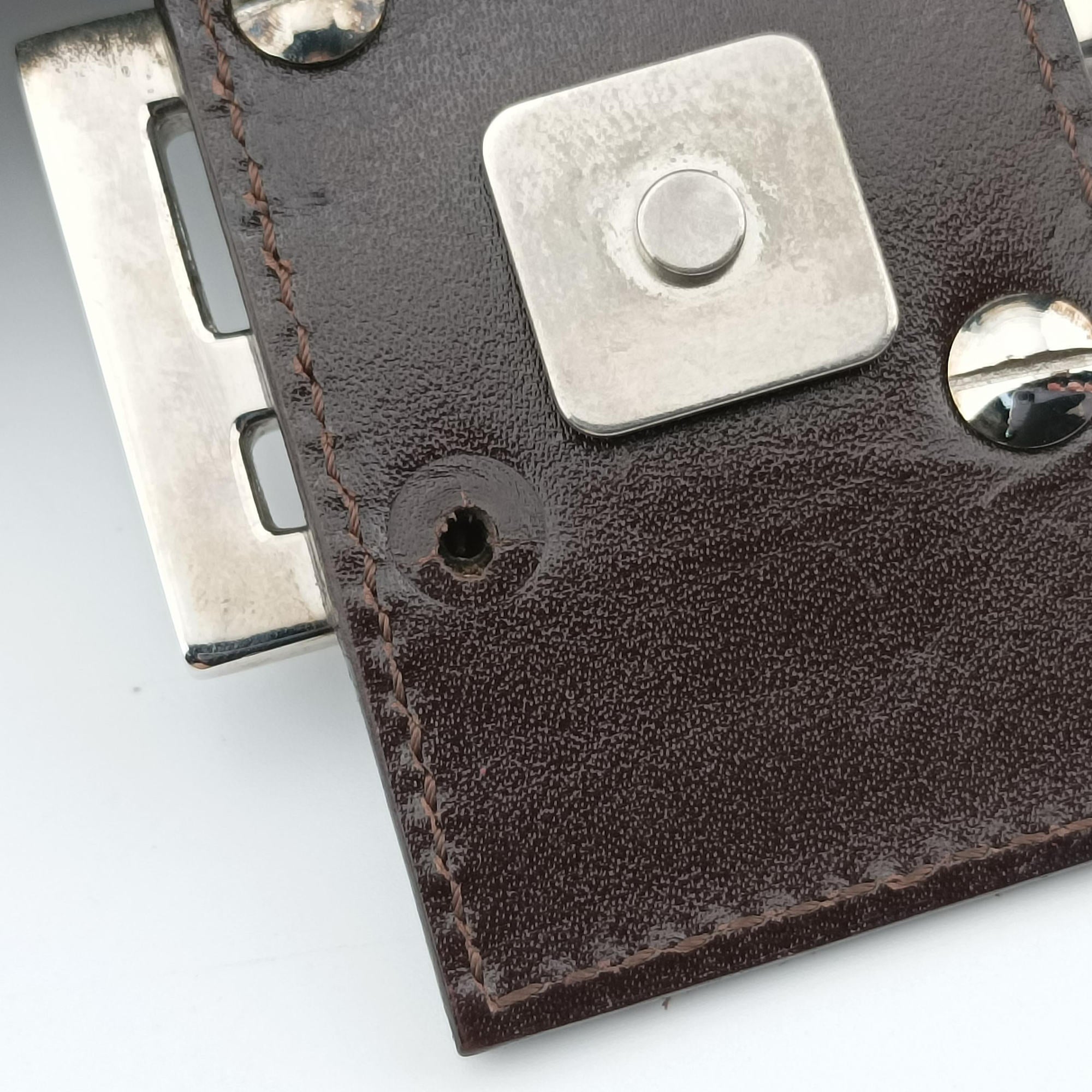 Pre-owned Fendi Baguette Brown canvas×leather  shoulderbag | stylenewstar