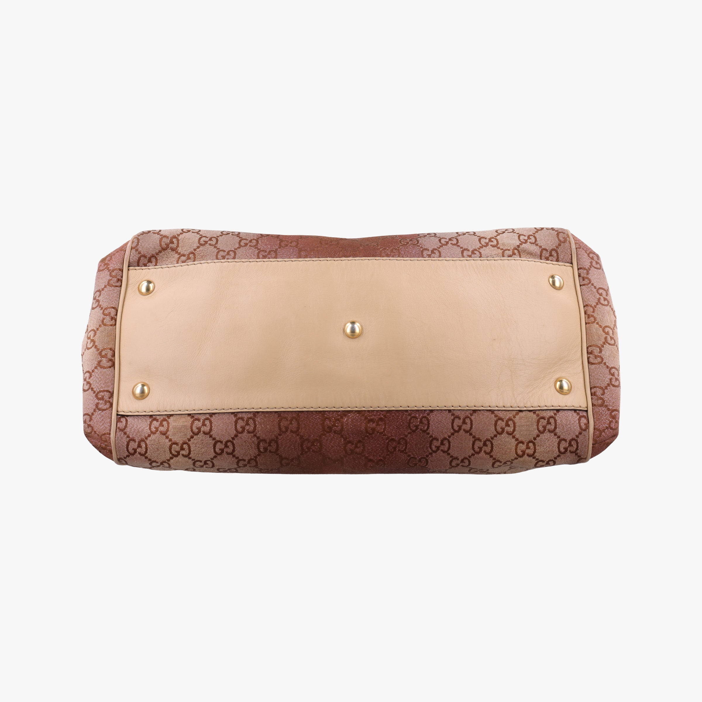 Vintage Gucci Scarlett Beige × Brownish Red canvas×leather 282299 handbag | stylenewstar