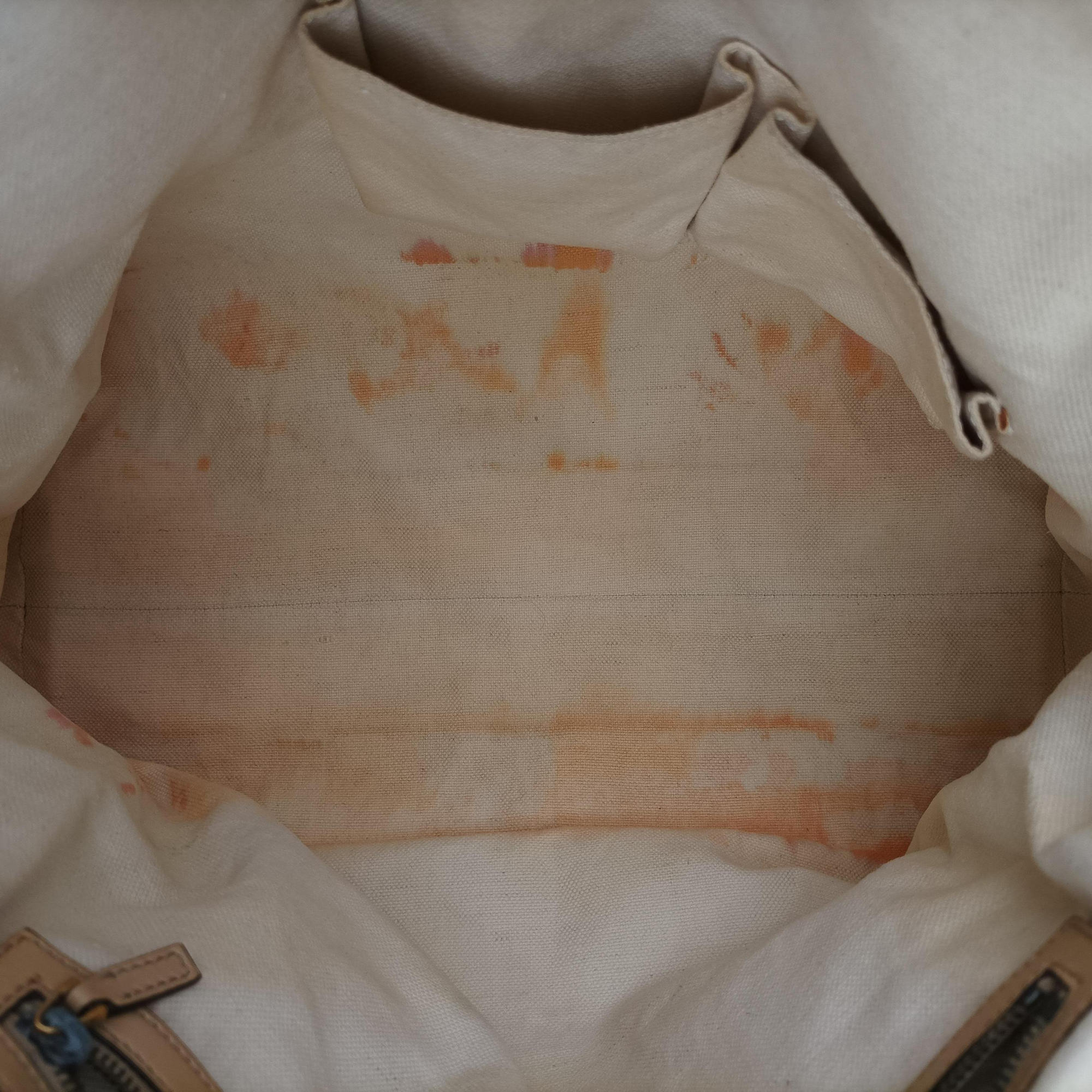 Vintage Gucci Scarlett Beige × Brownish Red canvas×leather 282299 handbag | stylenewstar