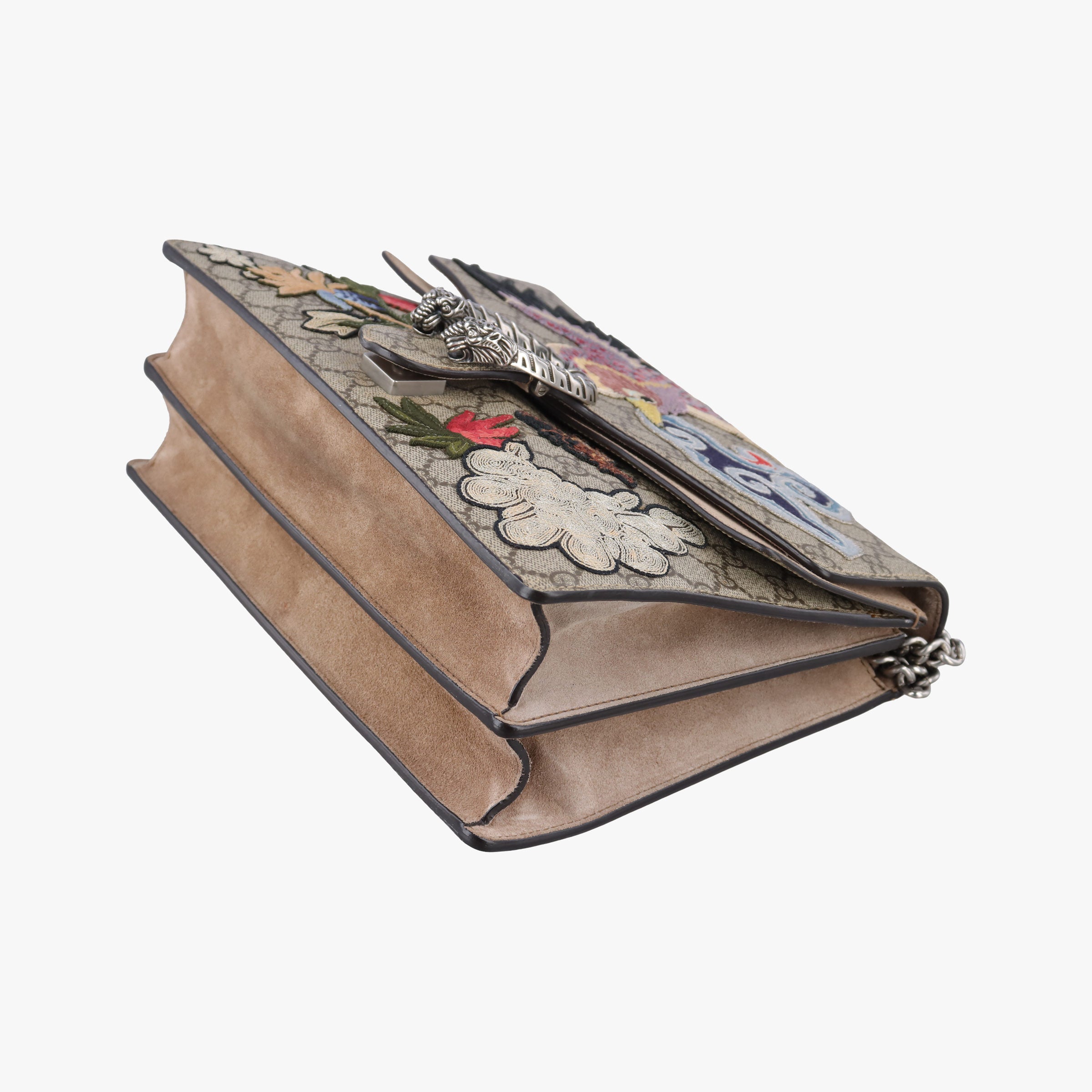 Pre-owned Gucci Dionysus Multicolour PVC coated canvas×suede 403348 shoulderbag | stylenewstar