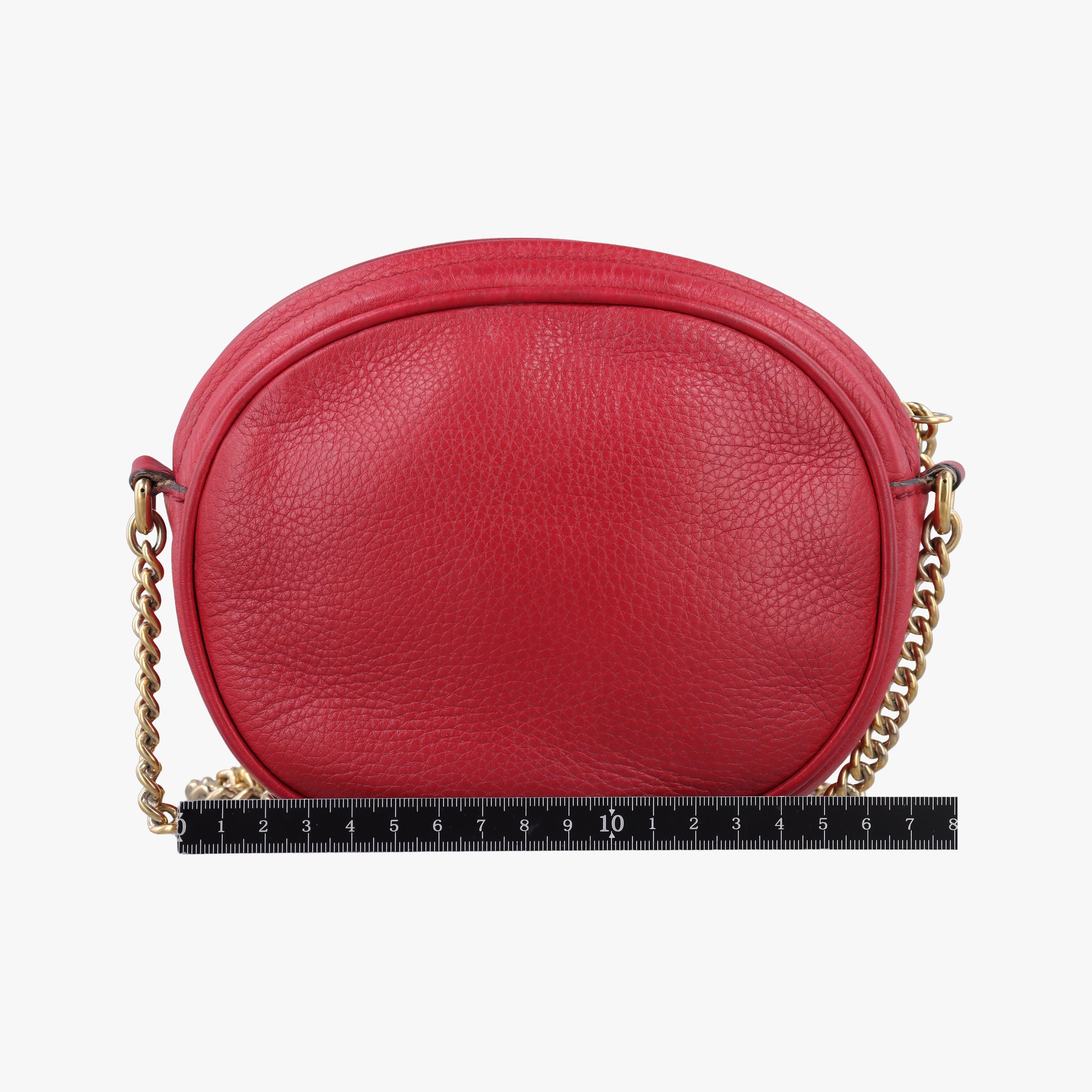 Pre-owned Gucci Soho Red Leather 353965 shoulderbag | stylenewstar