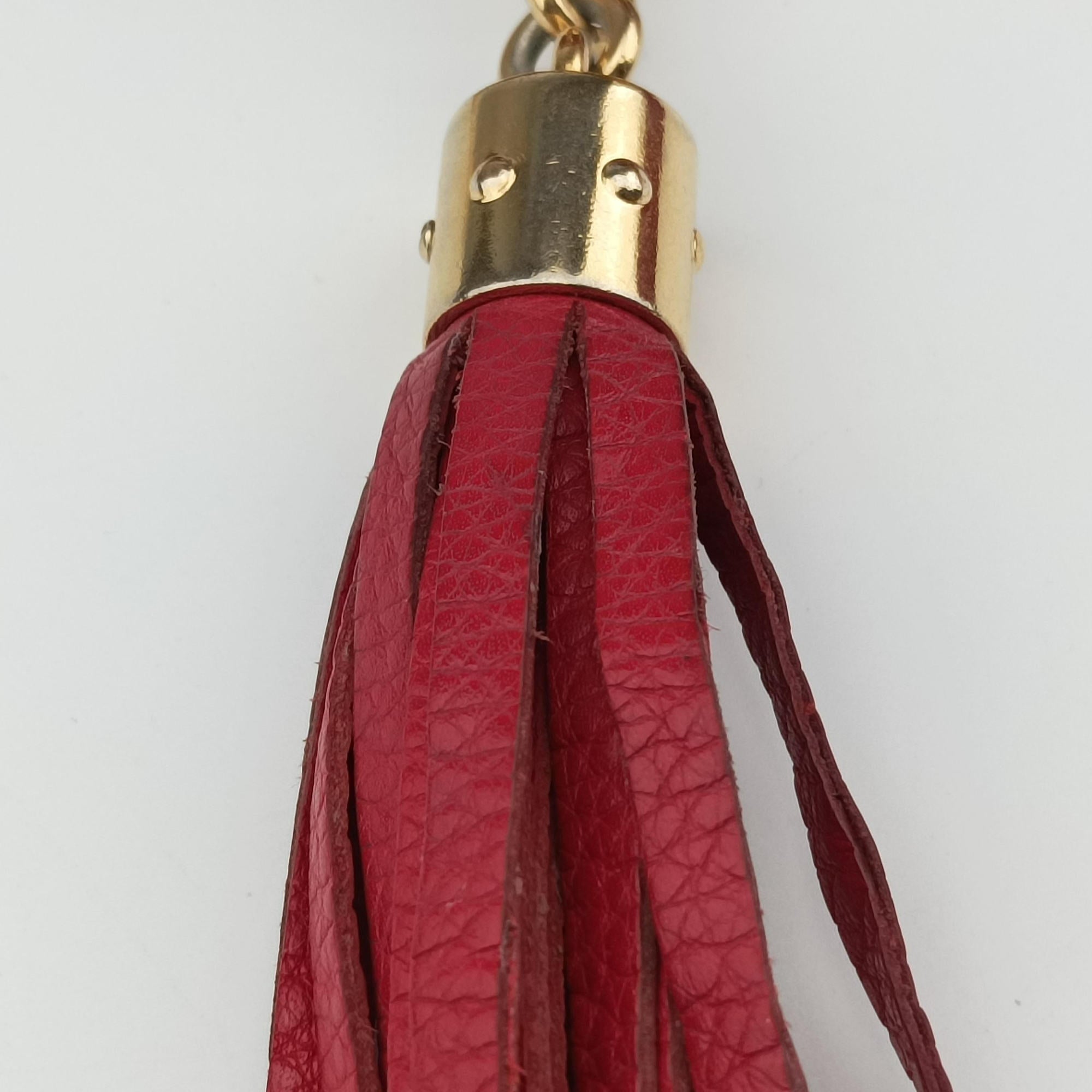 Pre-owned Gucci Soho Red Leather 353965 shoulderbag | stylenewstar