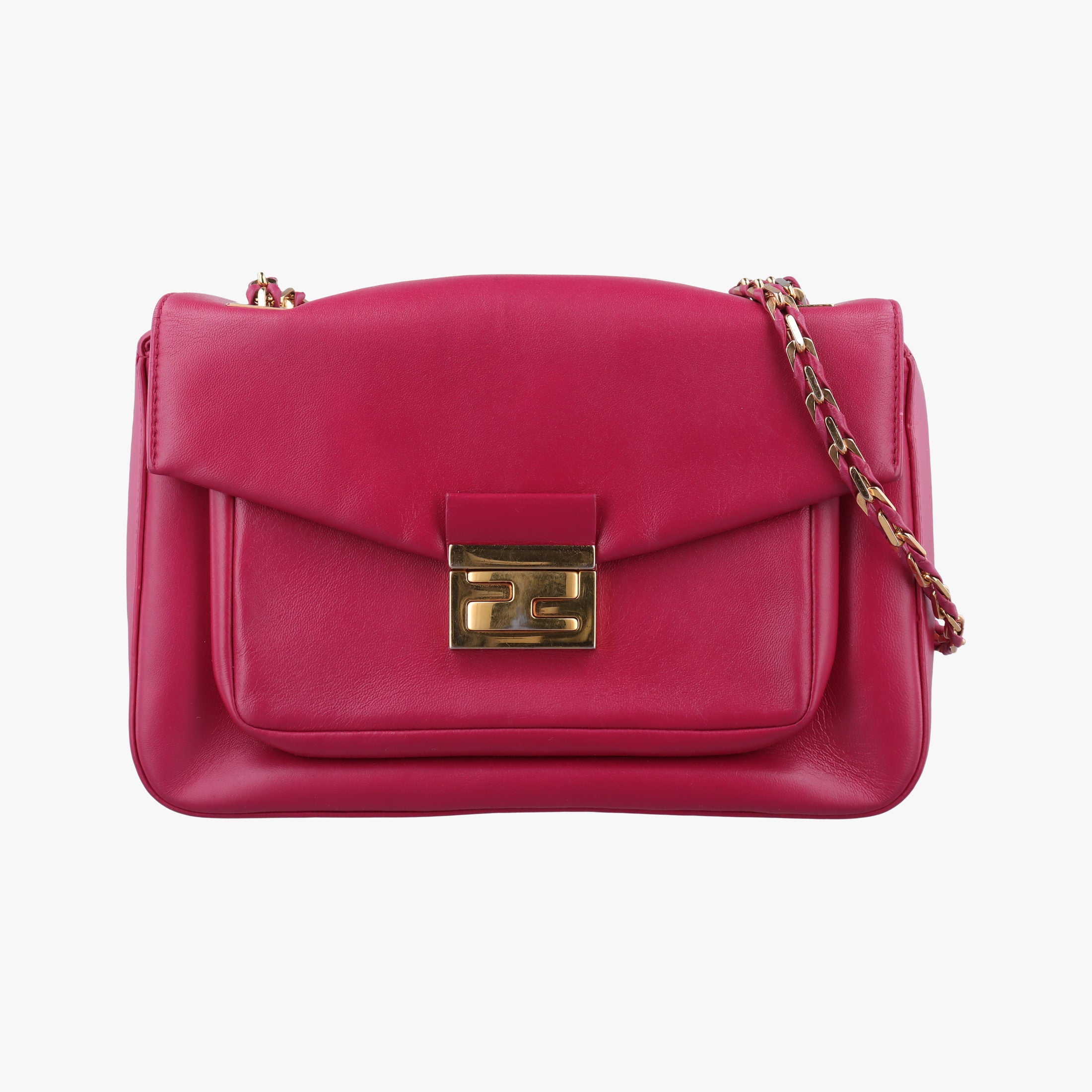 Vintage Fendi Be Baguette Rose Leather 8BR677 shoulderbag | stylenewstar