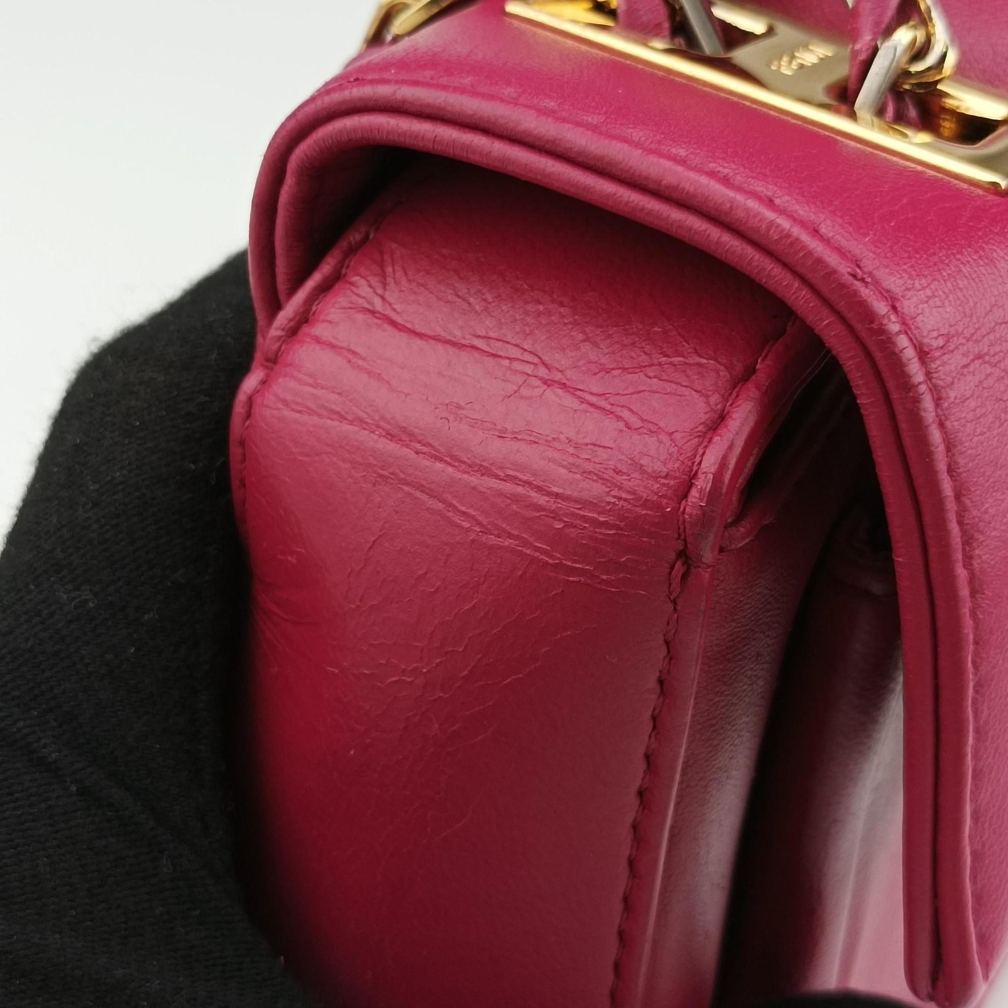 Vintage Fendi Be Baguette Rose Leather 8BR677 shoulderbag | stylenewstar
