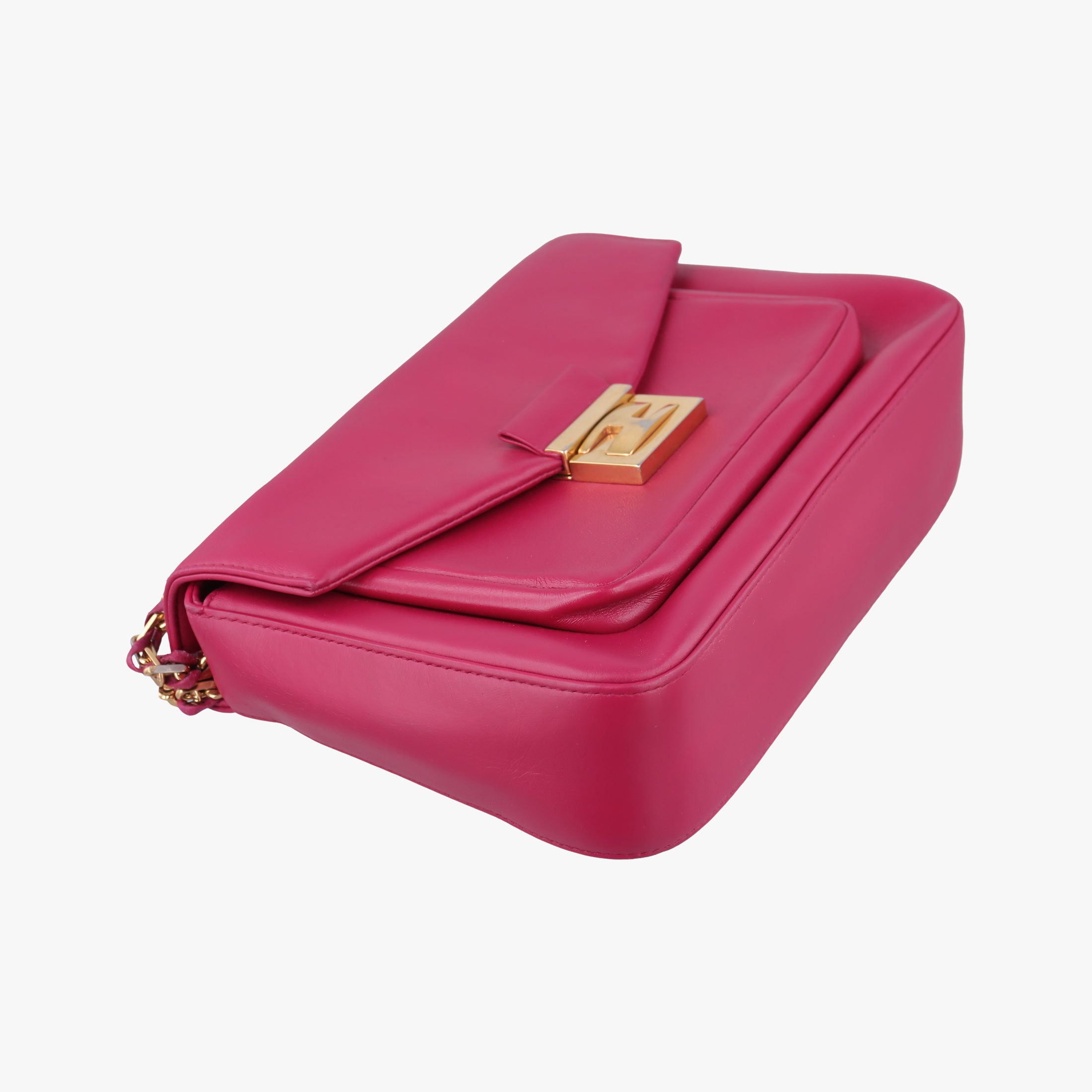 Vintage Fendi Be Baguette Rose Leather 8BR677 shoulderbag | stylenewstar