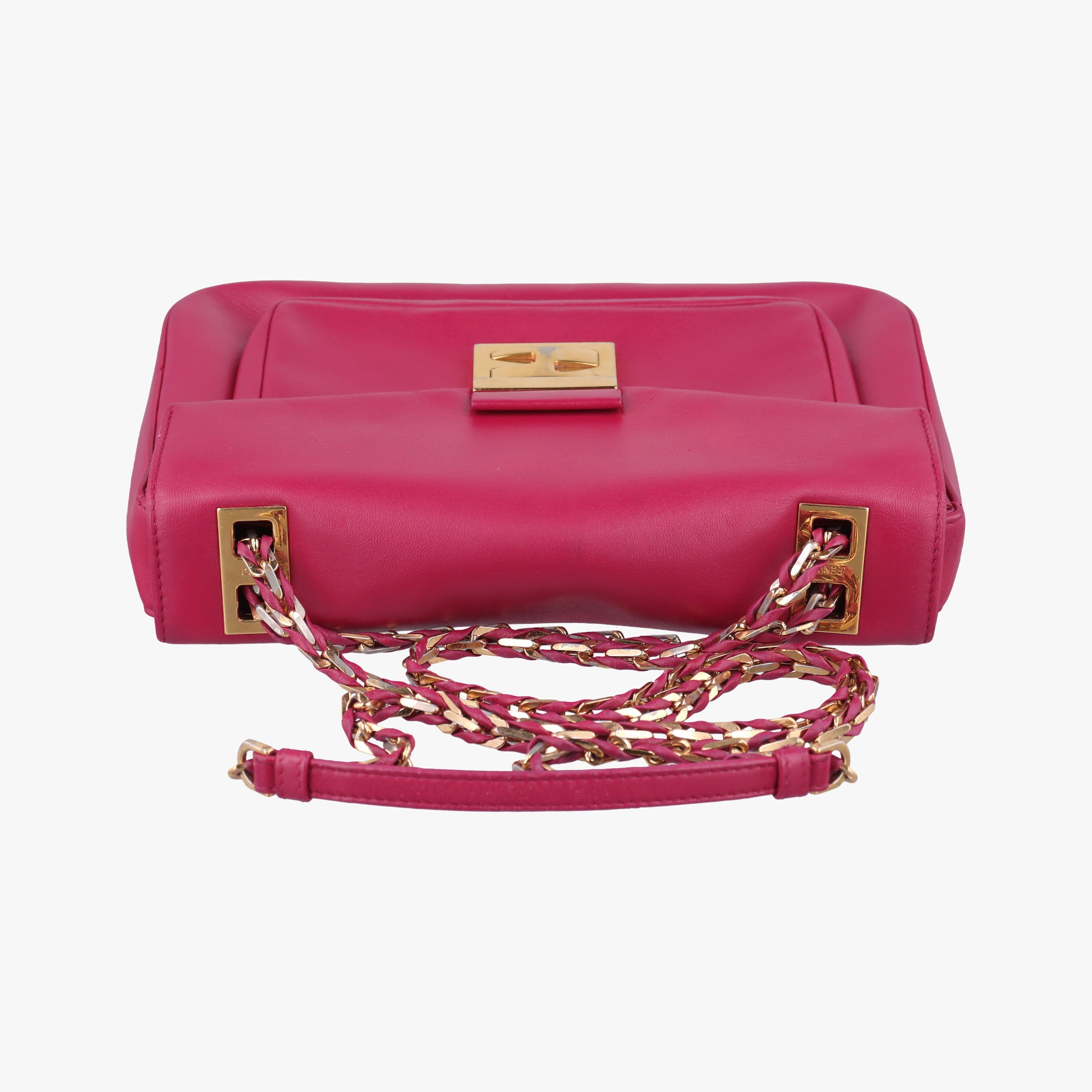 Vintage Fendi Be Baguette Rose Leather 8BR677 shoulderbag | stylenewstar