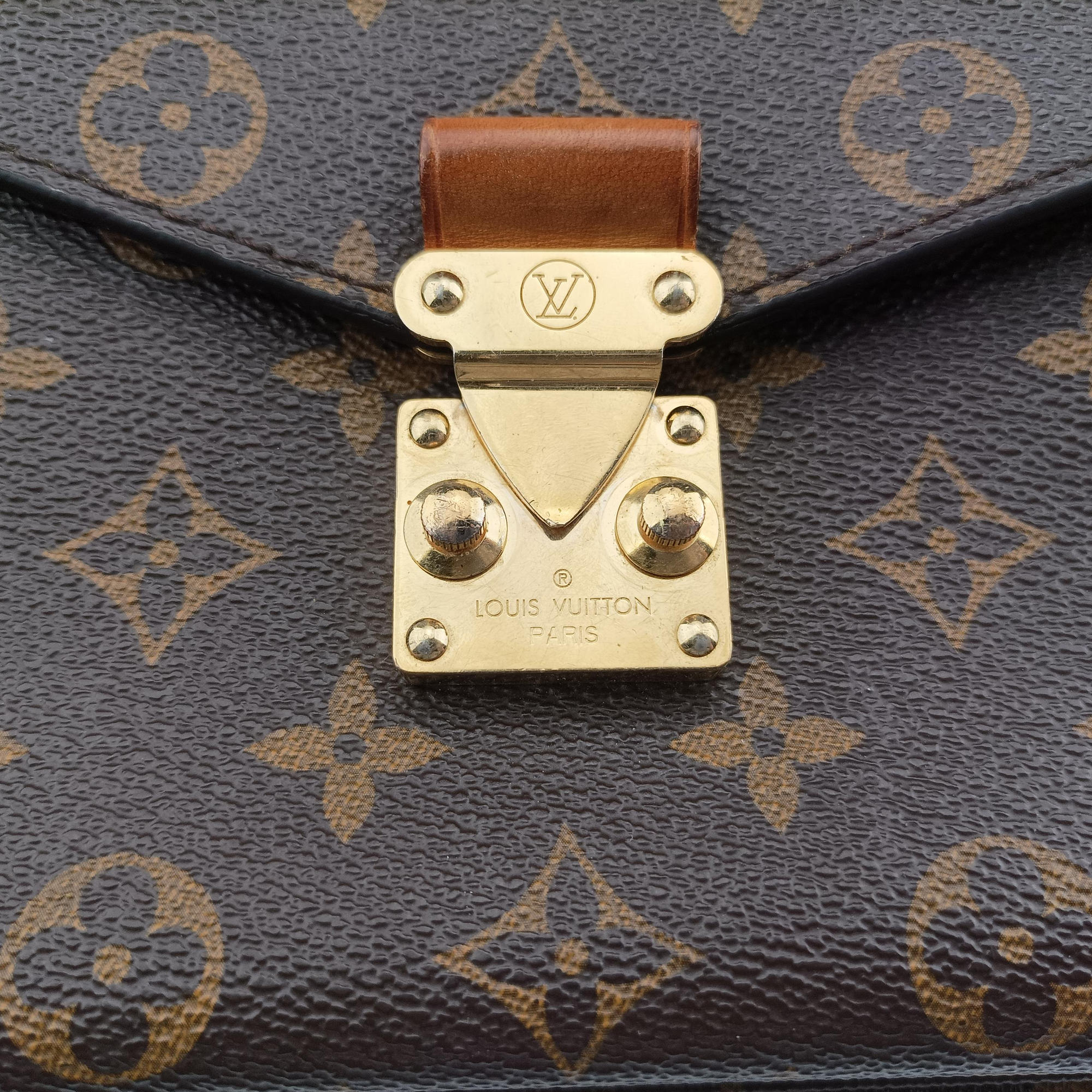 Pre-owned Louis Vuitton Pochette Metis MM Brown Monogram Canvas M44875 shoulderbag | stylenewstar