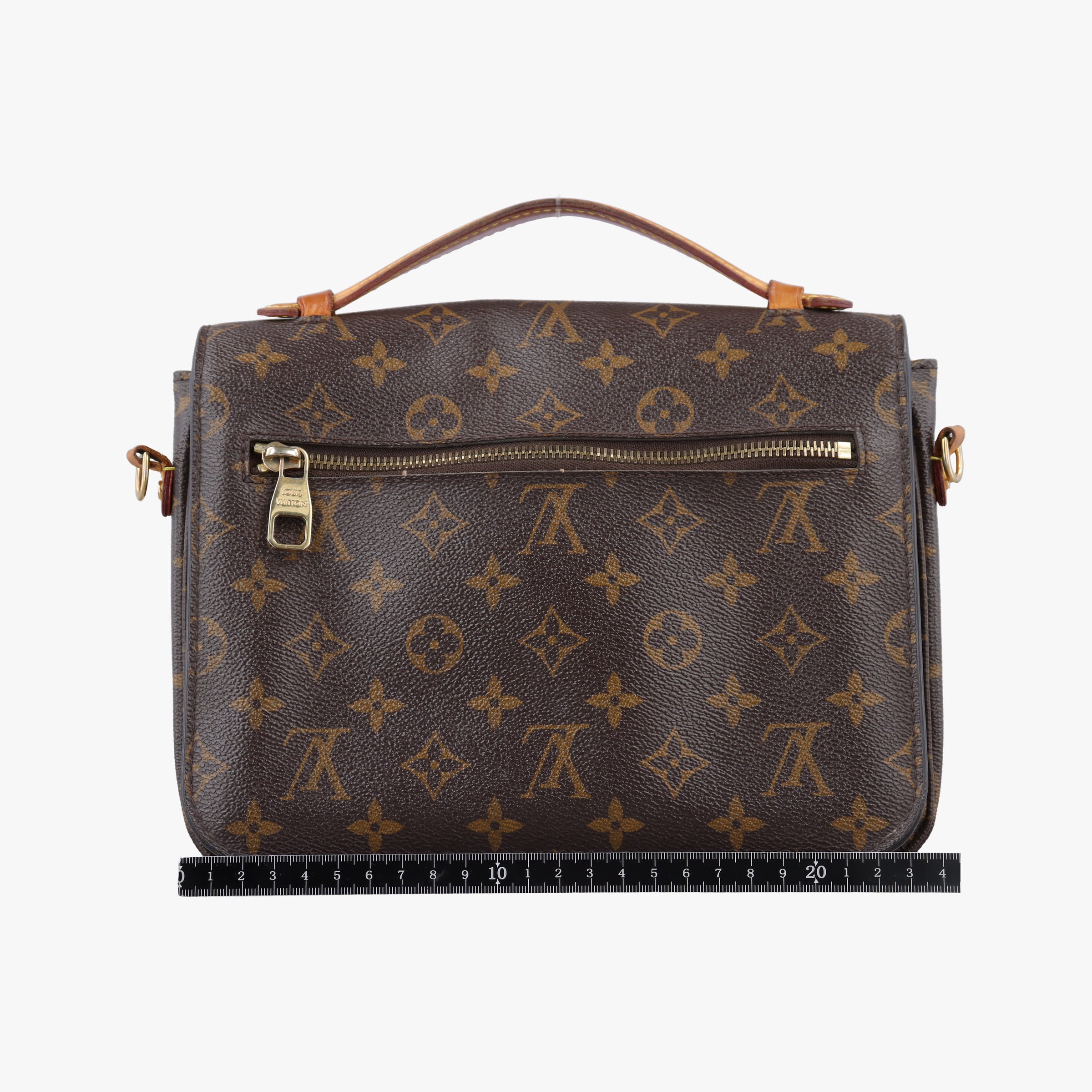 Pre-owned Louis Vuitton Pochette Metis MM Brown Monogram Canvas M44875 shoulderbag | stylenewstar