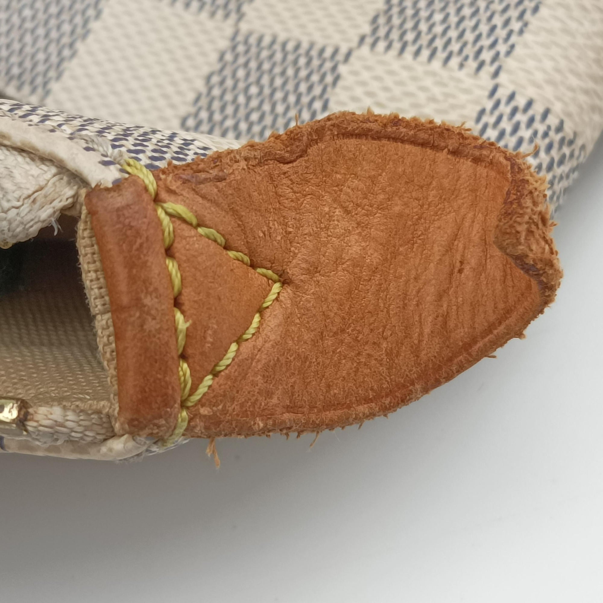 Pre-owned Louis Vuitton TOTALLY MM Azur Damier Canvas N51262 shoulderbag | stylenewstar