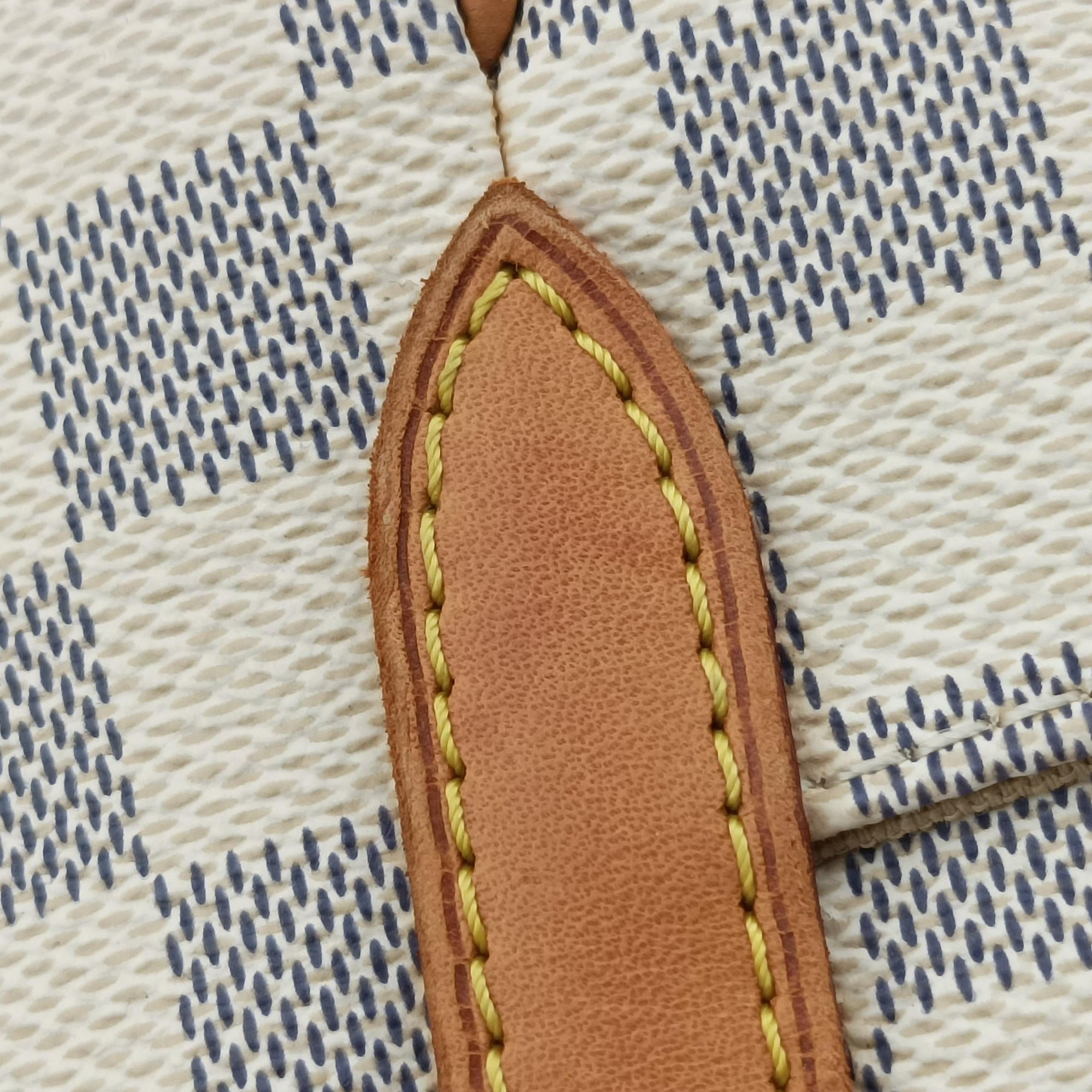 Pre-owned Louis Vuitton TOTALLY MM Azur Damier Canvas N51262 shoulderbag | stylenewstar