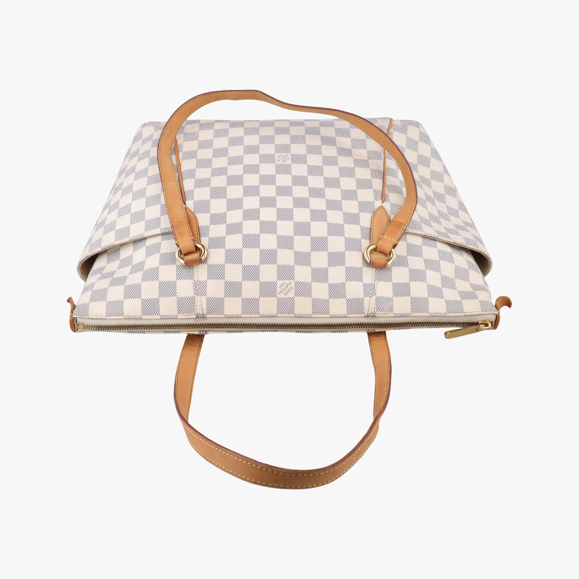 Pre-owned Louis Vuitton TOTALLY MM Azur Damier Canvas N51262 shoulderbag | stylenewstar