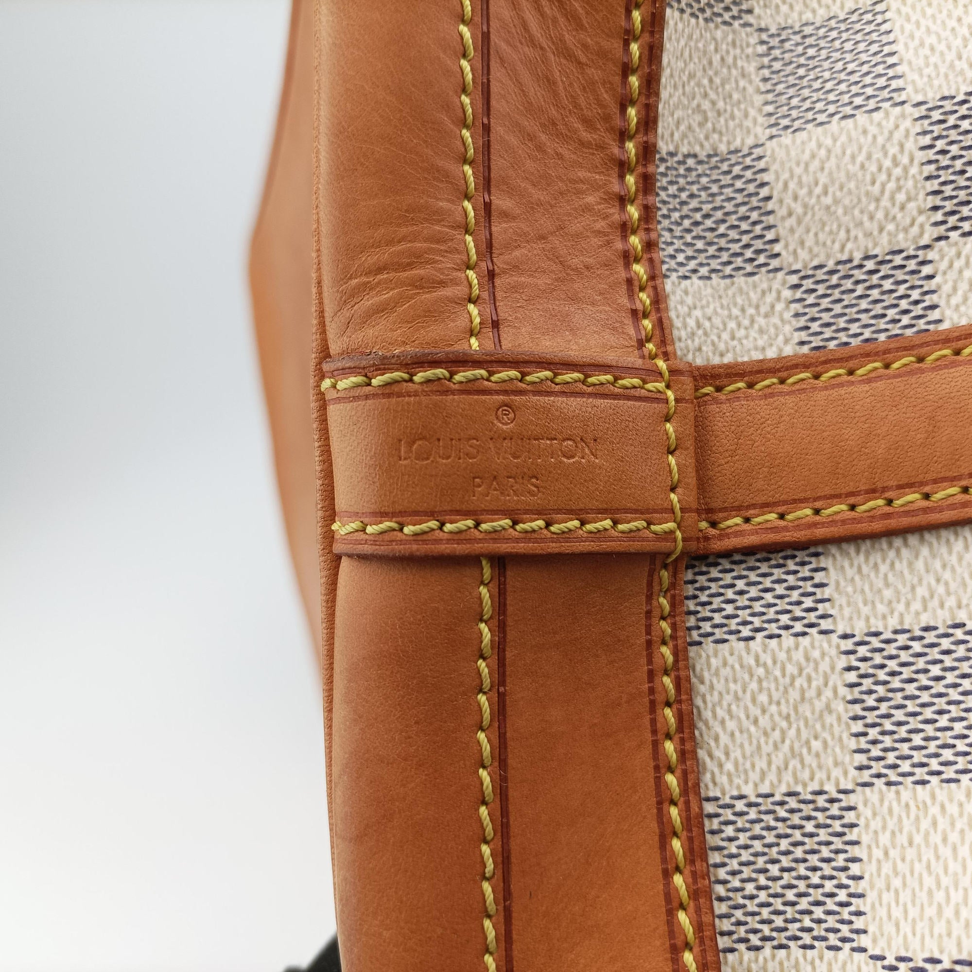 Pre-owned Louis Vuitton Noe AZUR Damier Canvas N42222 shoulderbag | stylenewstar