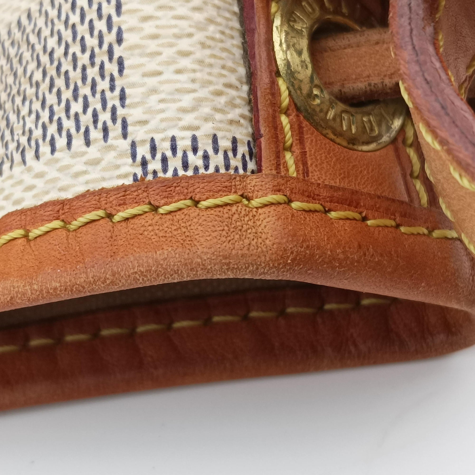 Pre-owned Louis Vuitton Noe AZUR Damier Canvas N42222 shoulderbag | stylenewstar