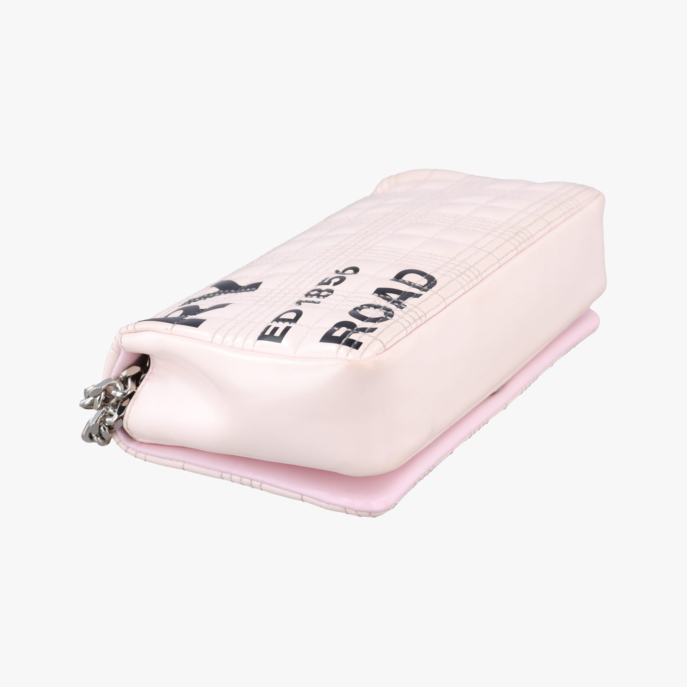 Pre-owned Burberry Lola Pink Patent  shoulderbag | stylenewstar
