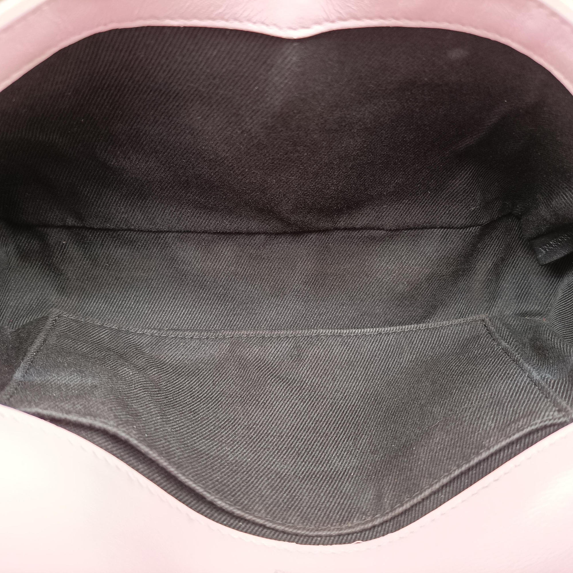 Pre-owned Burberry Lola Pink Patent  shoulderbag | stylenewstar