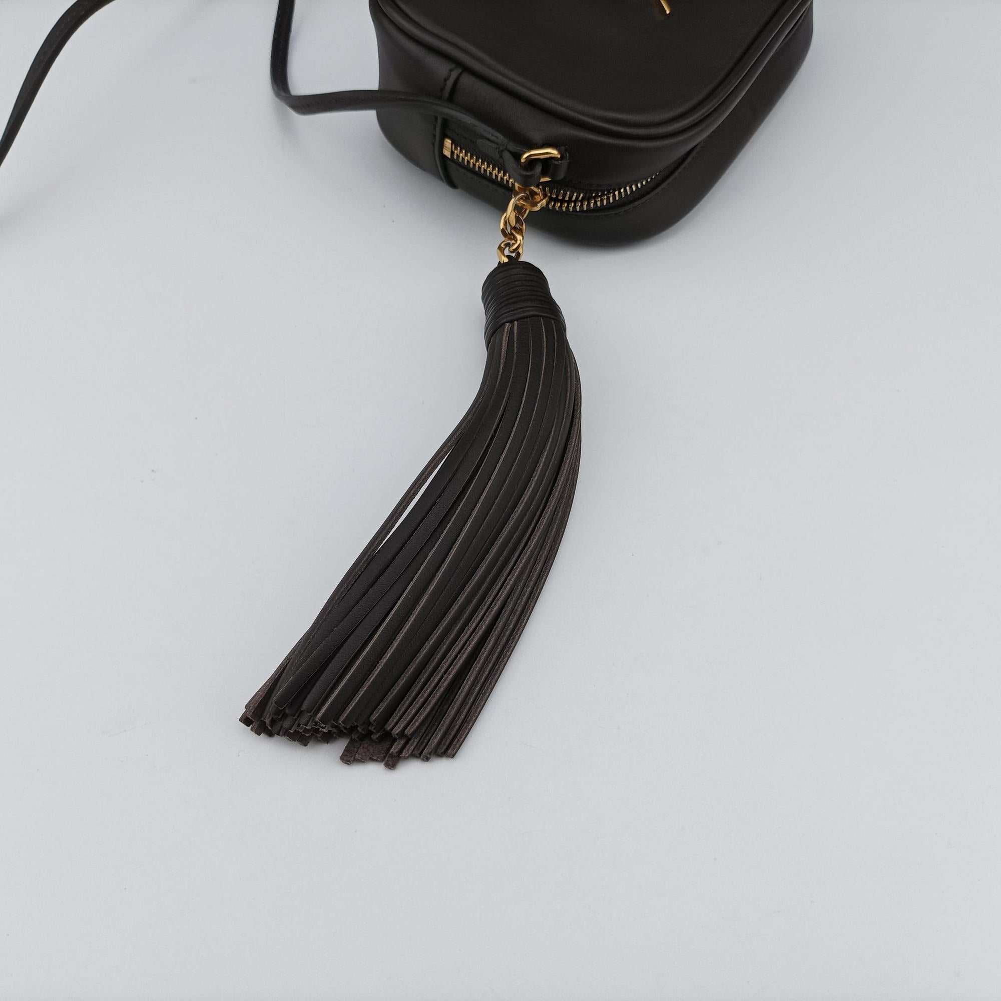 Secondhand Yves Saint Laurent Blogger Grey Leather 425317 shoulderbag | stylenewstar