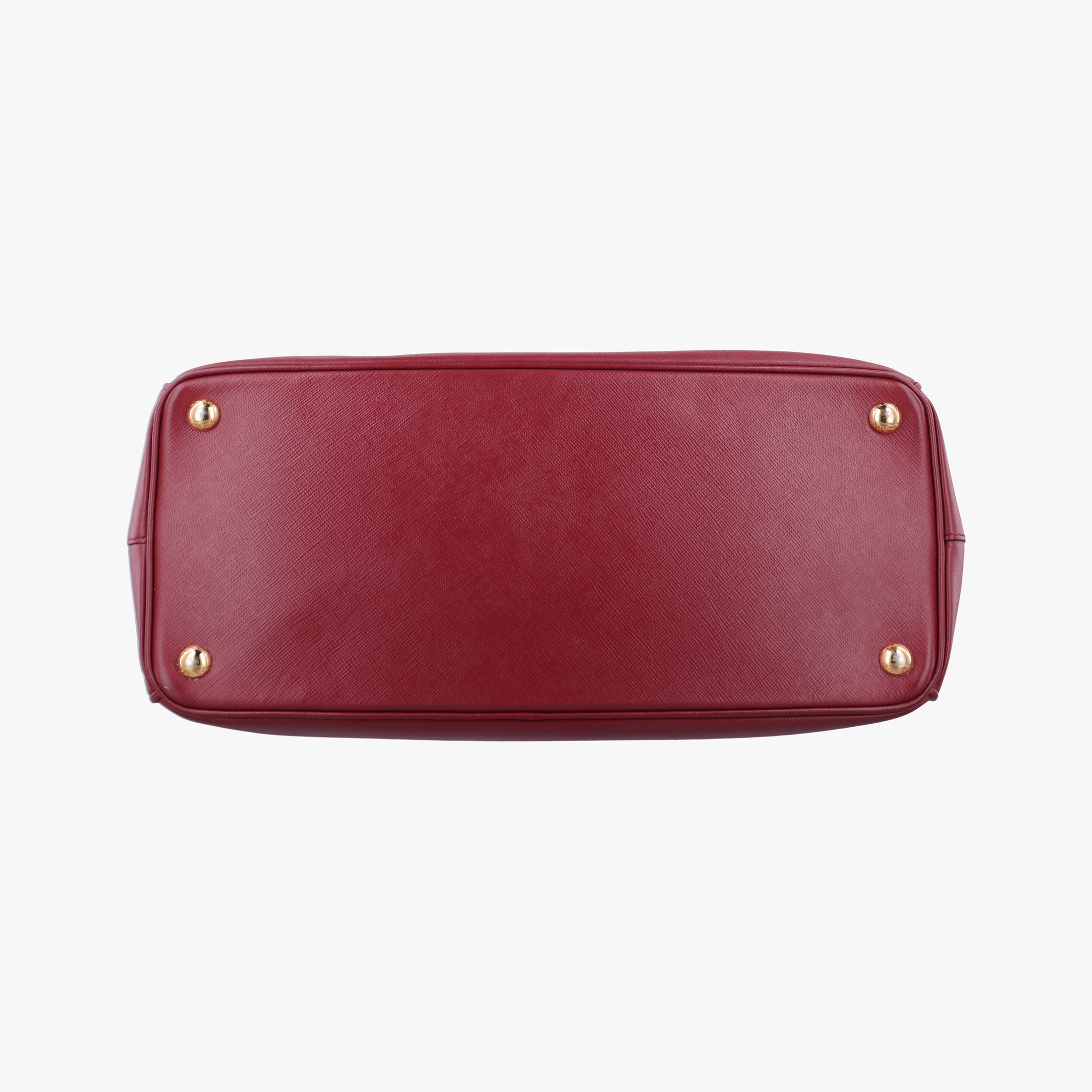 Secondhand Prada Galleria Burgundy SAFFIANO Leather BN1874 handbag | stylenewstar
