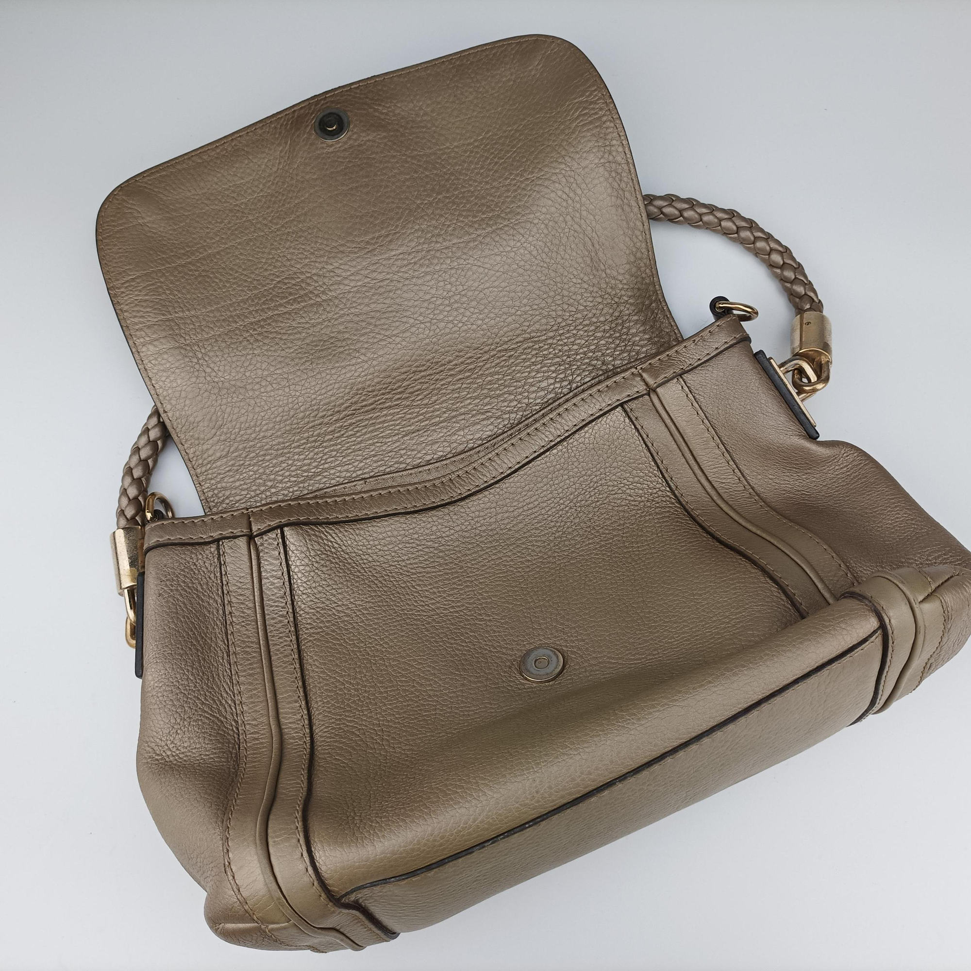 Vintage Gucci Bella Golden Leather 282301 shoulderbag | stylenewstar