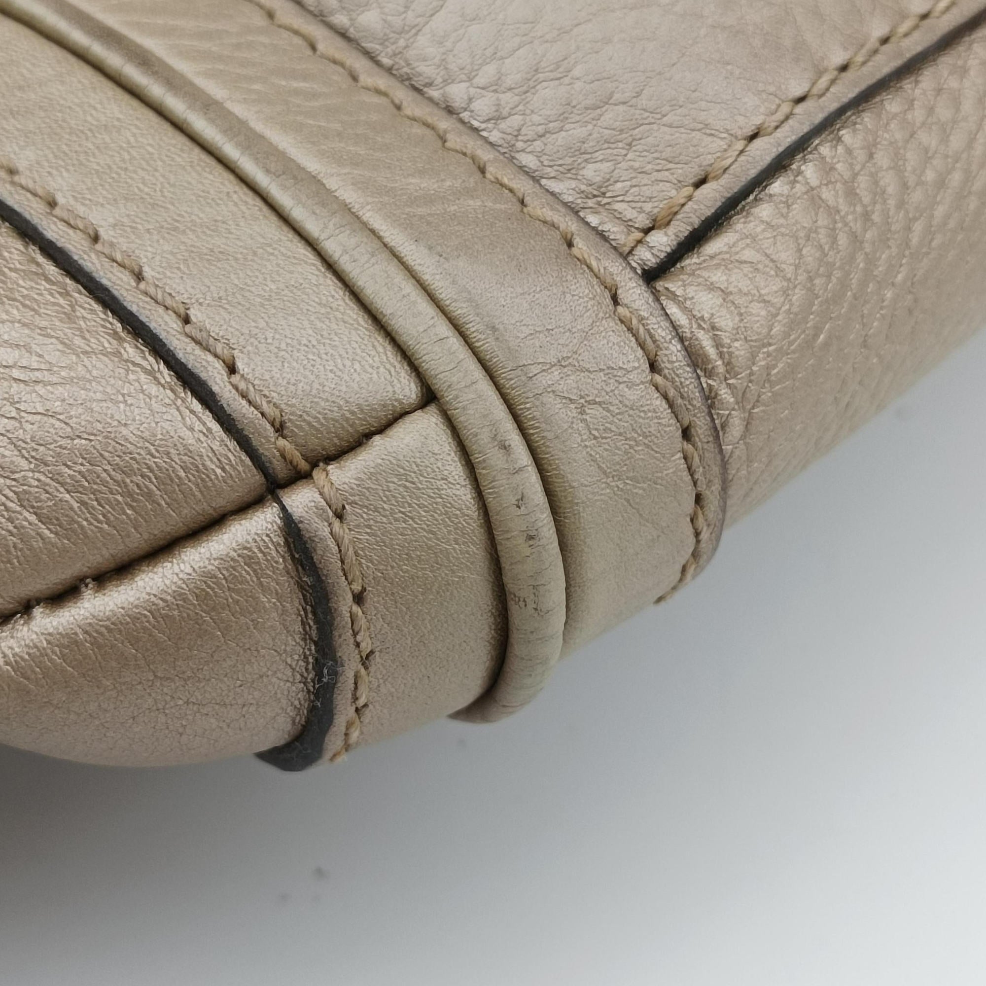 Vintage Gucci Bella Golden Leather 282301 shoulderbag | stylenewstar