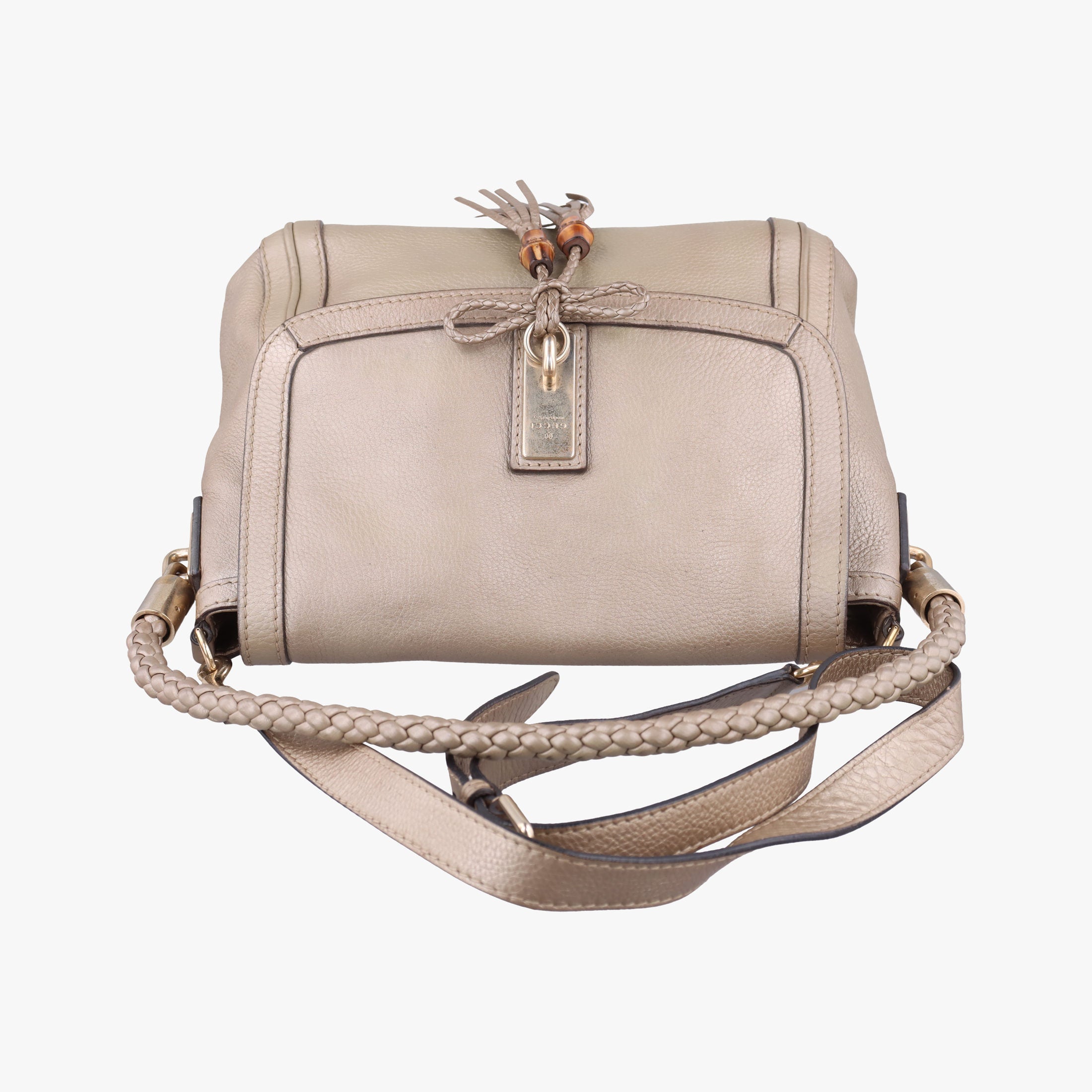 Vintage Gucci Bella Golden Leather 282301 shoulderbag | stylenewstar