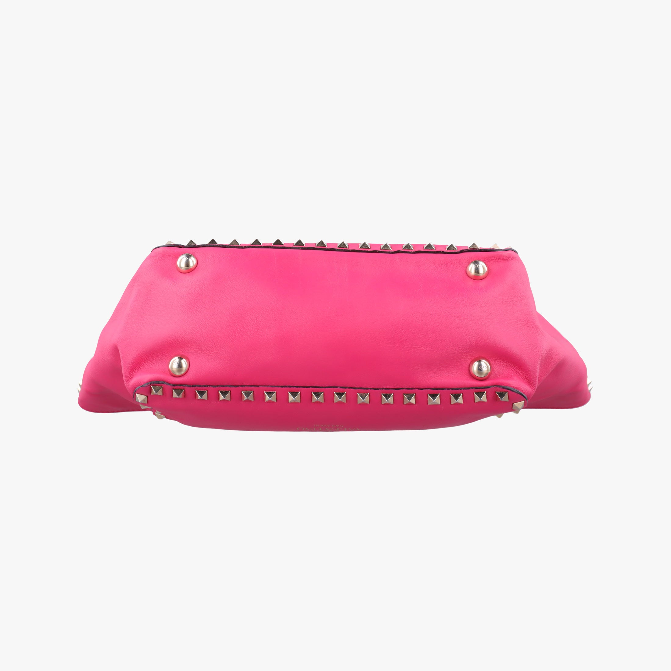 Secondhand Valentino Rockstud Pink Leather  shoulderbag | stylenewstar