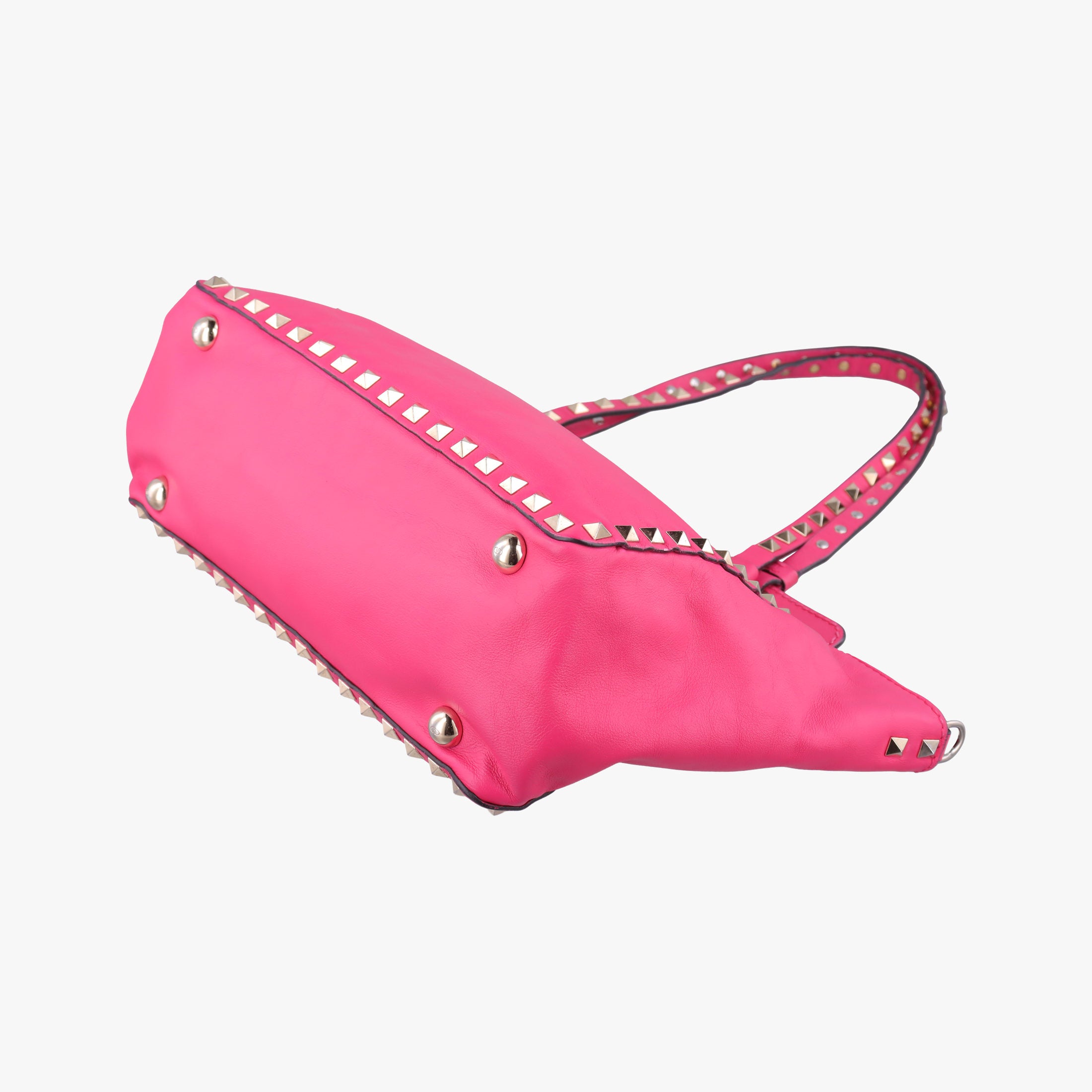 Secondhand Valentino Rockstud Pink Leather  shoulderbag | stylenewstar