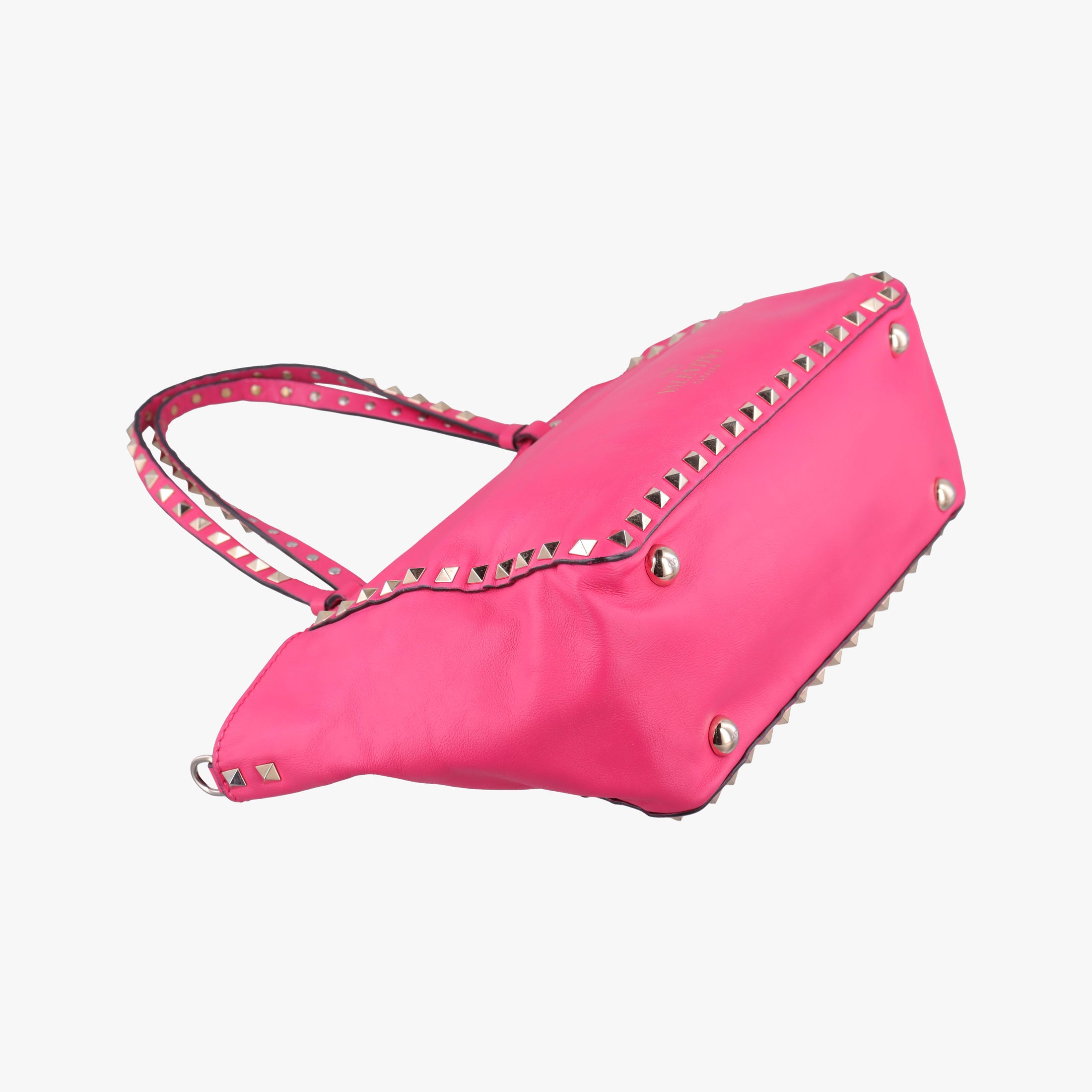 Secondhand Valentino Rockstud Pink Leather  shoulderbag | stylenewstar