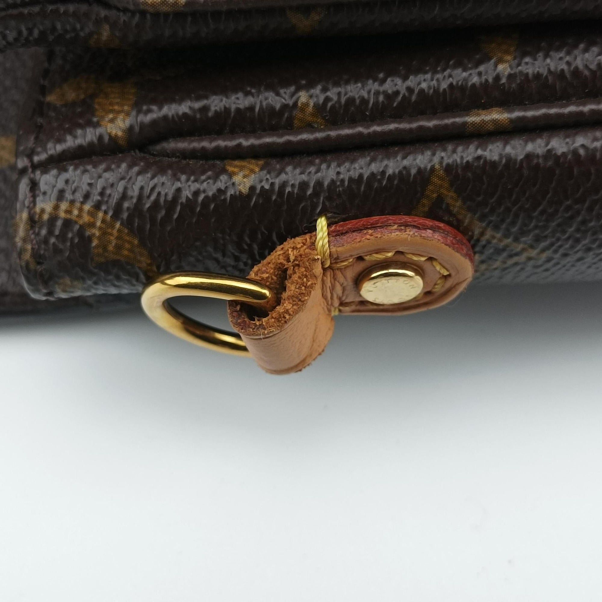 Pre-owned Louis Vuitton Pochette Metis MM Brown Monogram Canvas M44875 shoulderbag | stylenewstar
