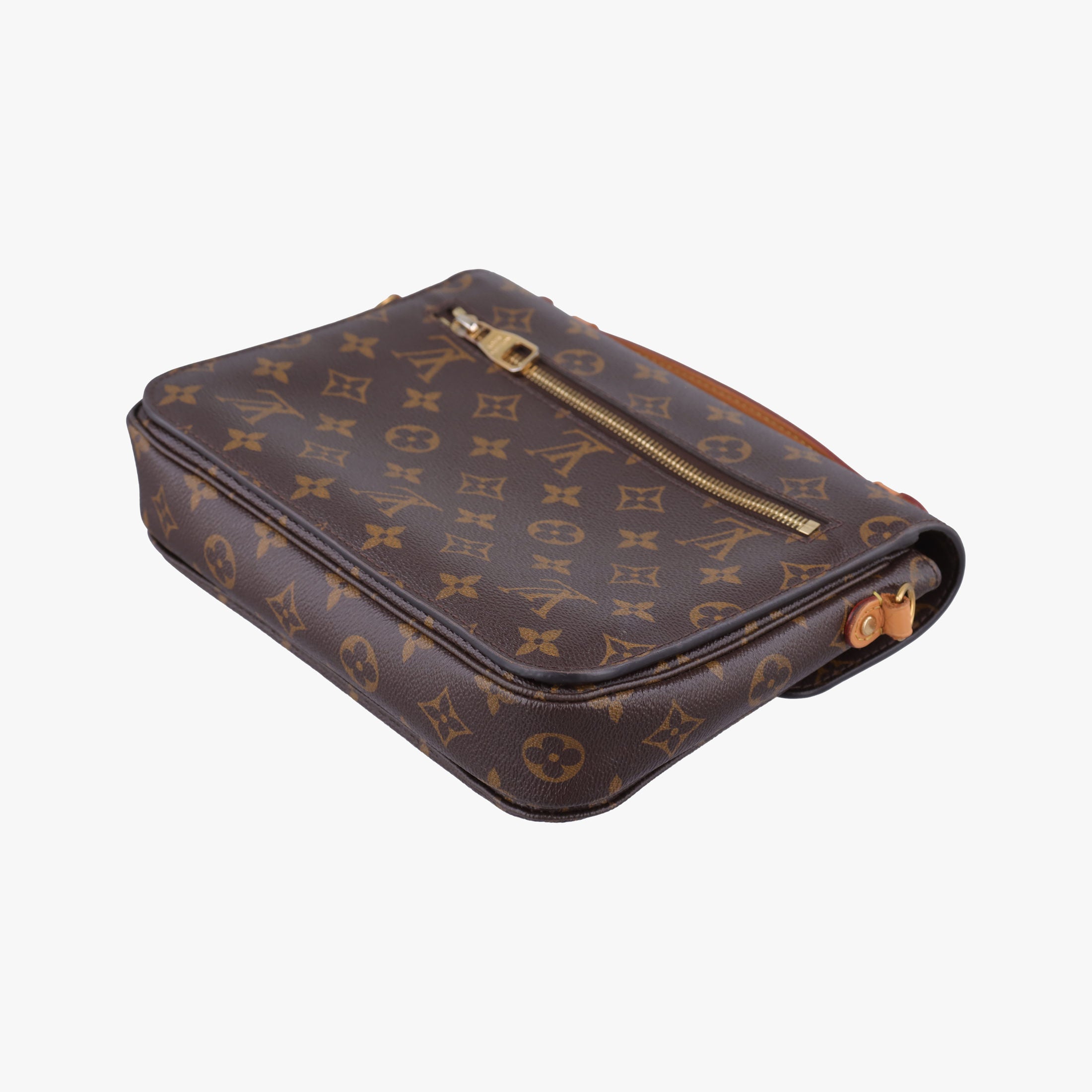 Pre-owned Louis Vuitton Pochette Metis MM Brown Monogram Canvas M44875 shoulderbag | stylenewstar