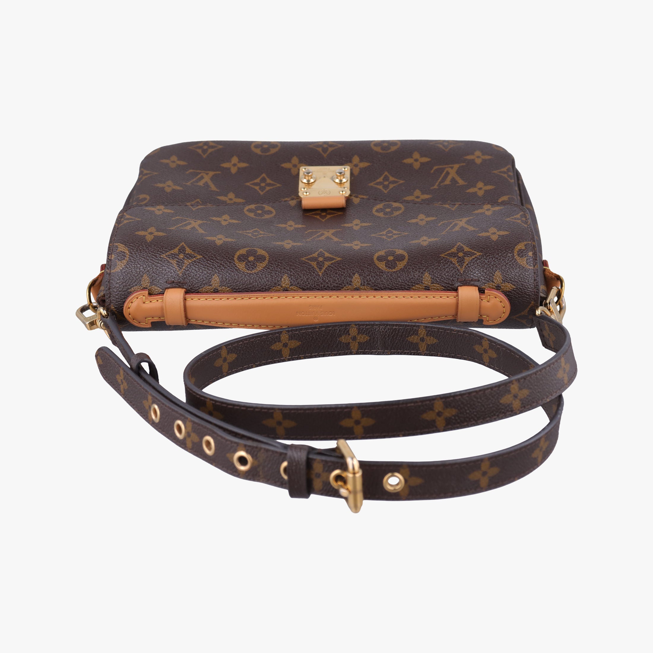 Pre-owned Louis Vuitton Pochette Metis MM Brown Monogram Canvas M44875 shoulderbag | stylenewstar