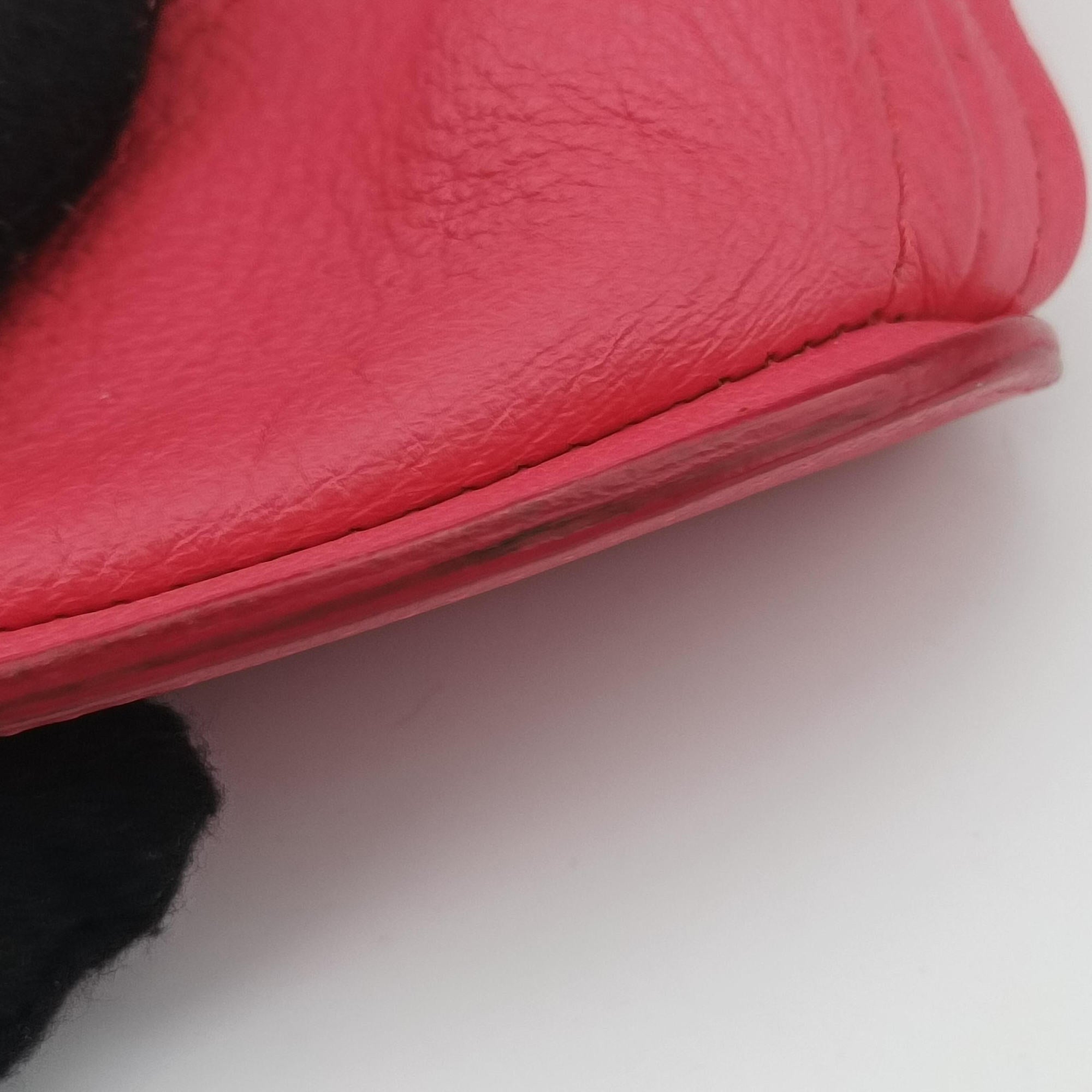Pre-owned Delvaux Pin  Mini Bucket Pink Leather  shoulderbag | stylenewstar