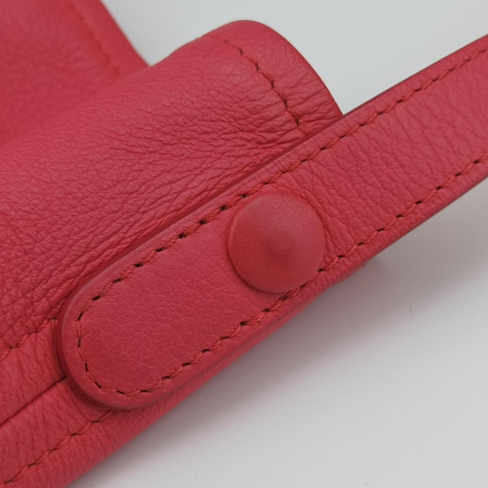 Pre-owned Delvaux Pin  Mini Bucket Pink Leather  shoulderbag | stylenewstar