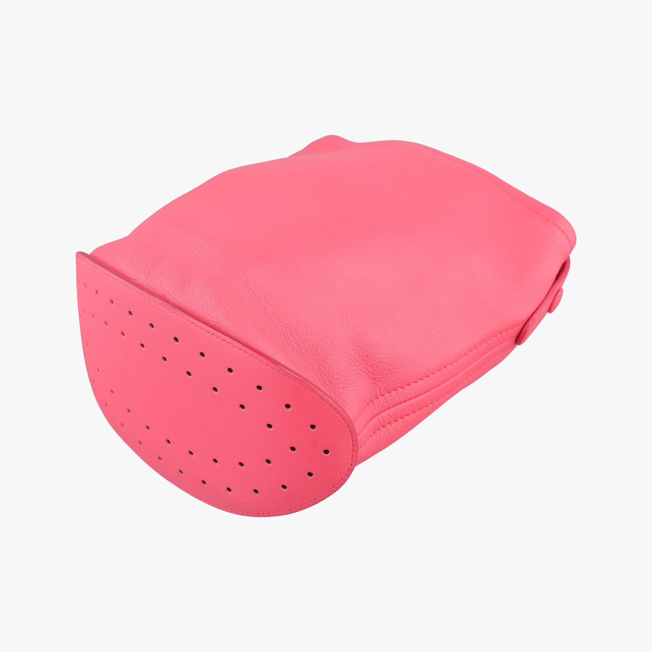 Pre-owned Delvaux Pin  Mini Bucket Pink Leather  shoulderbag | stylenewstar