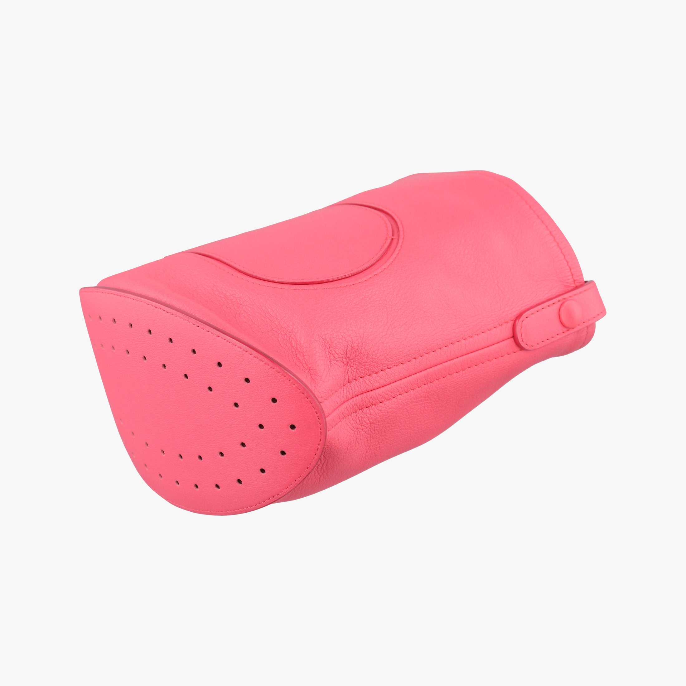 Pre-owned Delvaux Pin  Mini Bucket Pink Leather  shoulderbag | stylenewstar
