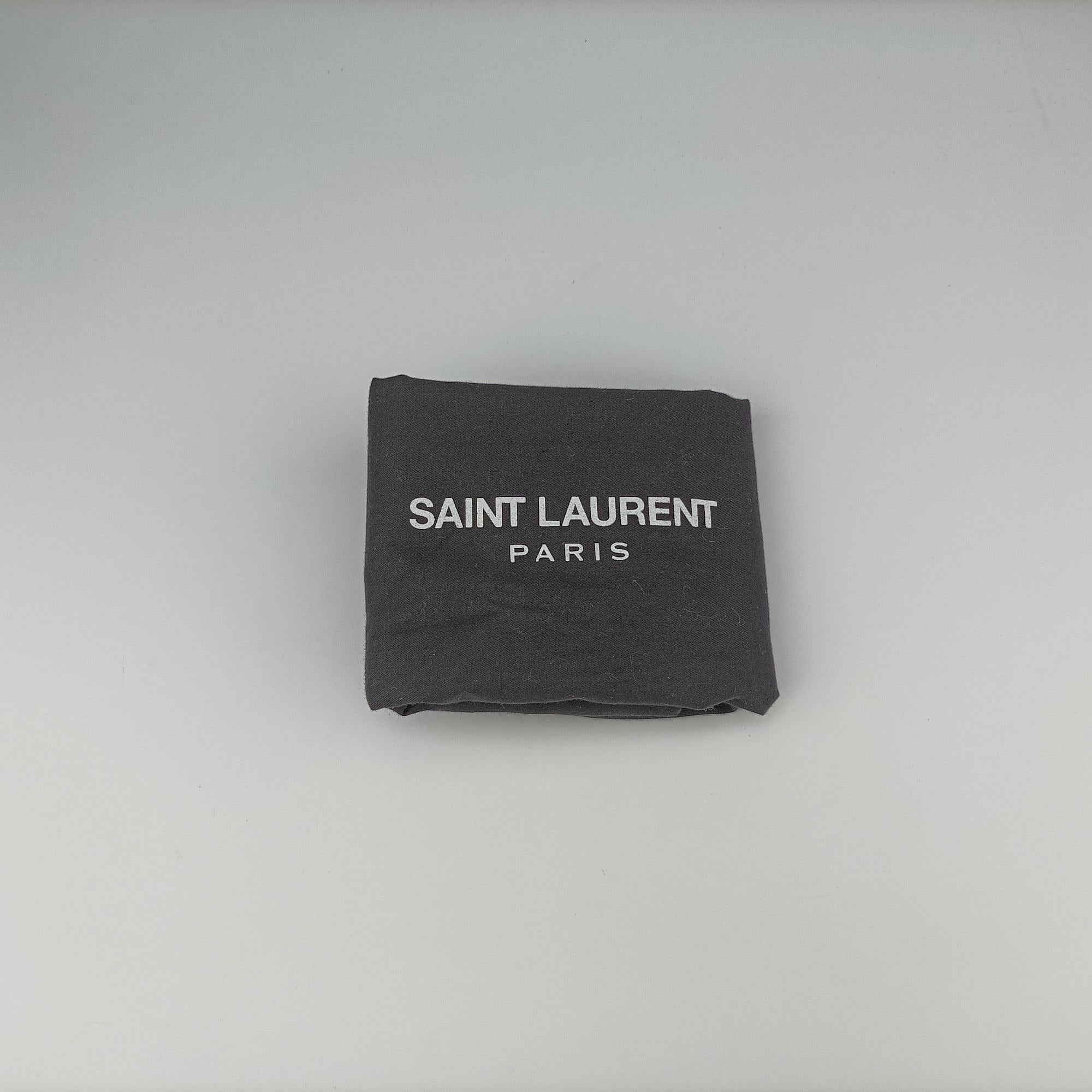 Pre-owned Yves Saint Laurent Monogram Envelope COLLEGE bordeaux suede 440155 shoulderbag | stylenewstar