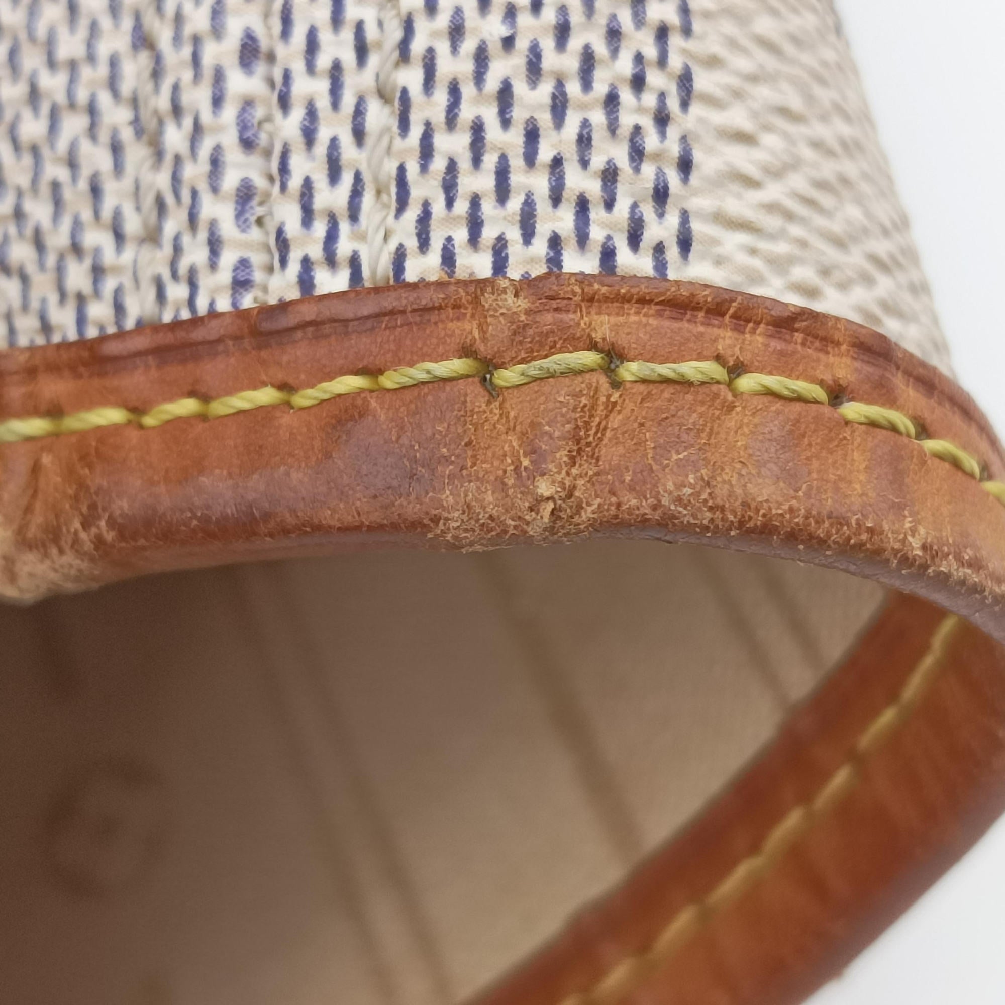 Pre-owned Louis Vuitton NEVERFULL GM AZUR Damier Canvas N51108 shoulderbag | stylenewstar
